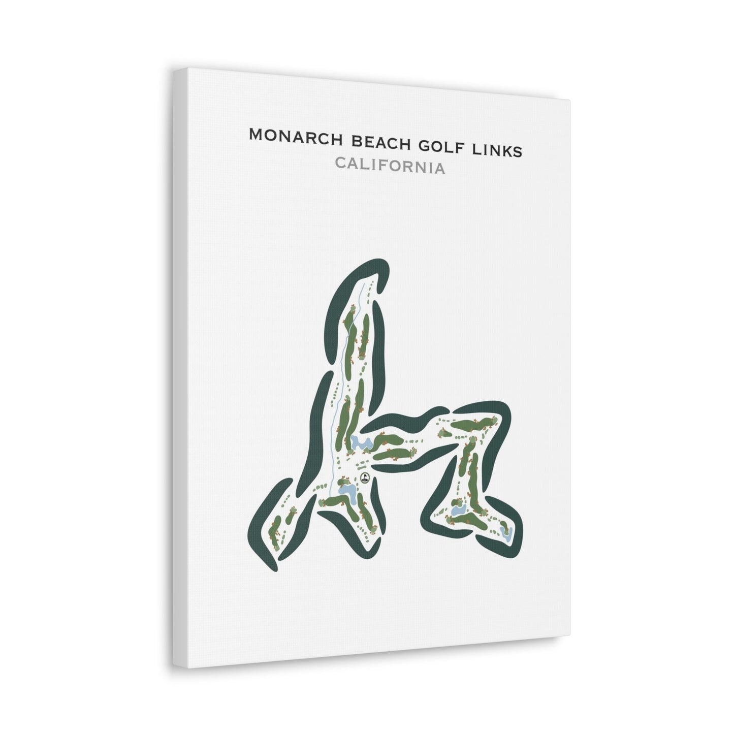 Monarch Beach Golf Links, California - Printed Golf Courses