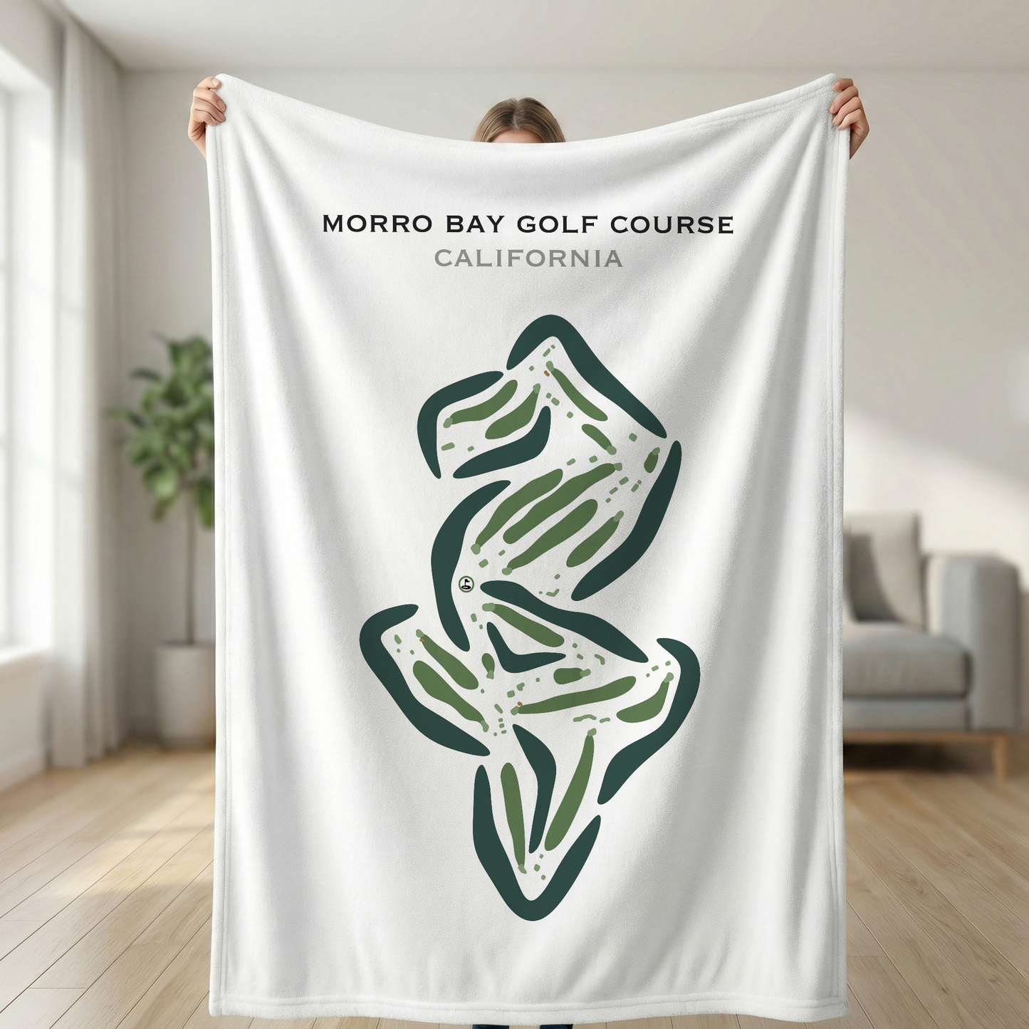 Morro Bay Golf Course, California - Printed Golf Courses