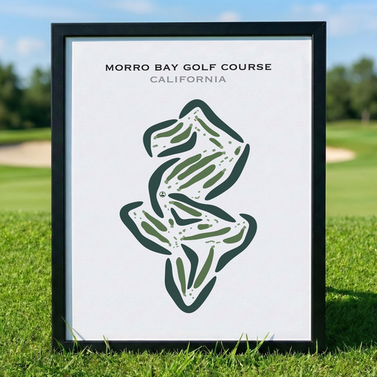Morro Bay Golf Course, California - Printed Golf Courses