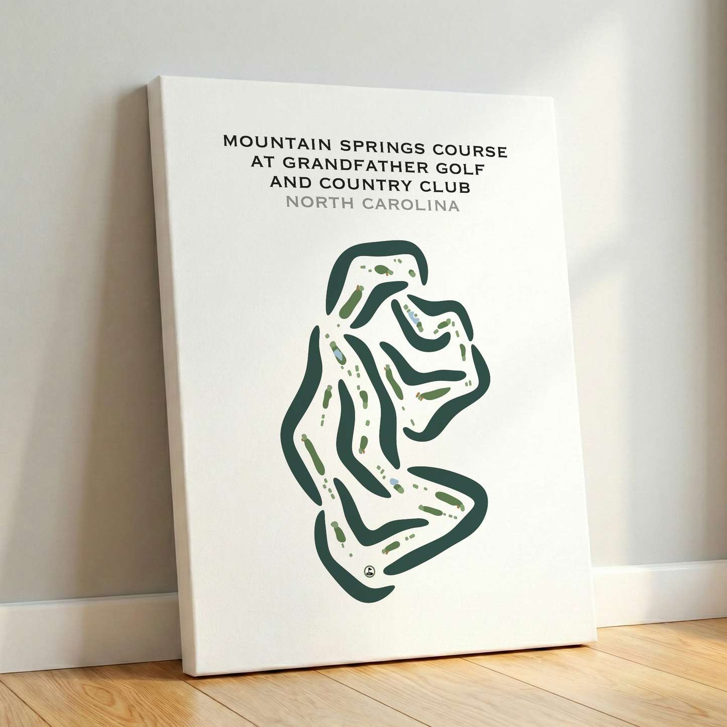 Mountain Springs Course at Grandfather Golf & Country Club, North Carolina - Printed Golf Courses