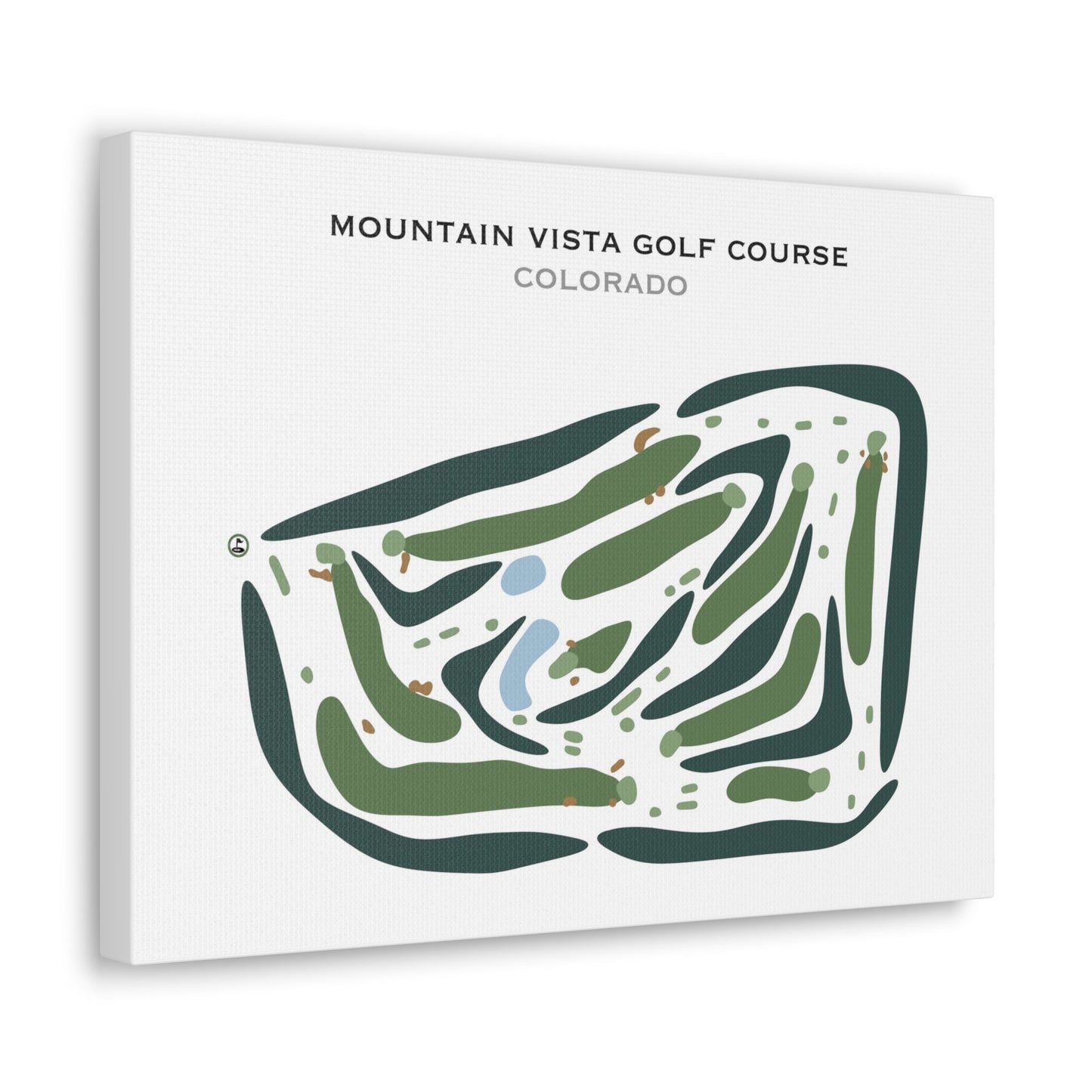 Mountain Vista Golf Course, Colorado - Printed Golf Courses