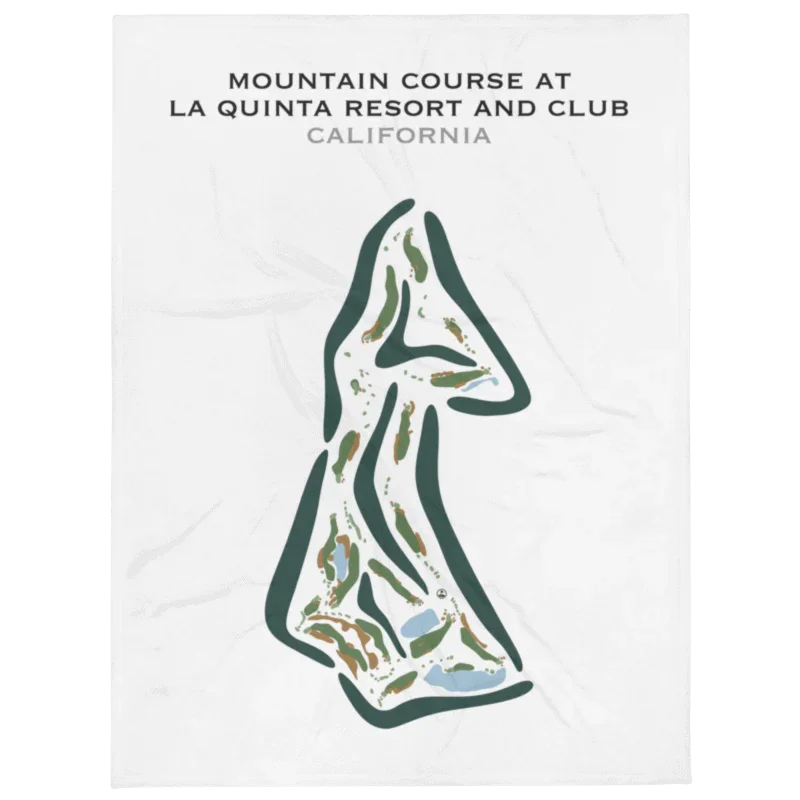 Mountain Course at La Quinta Resort and Club, California - Printed Golf Courses