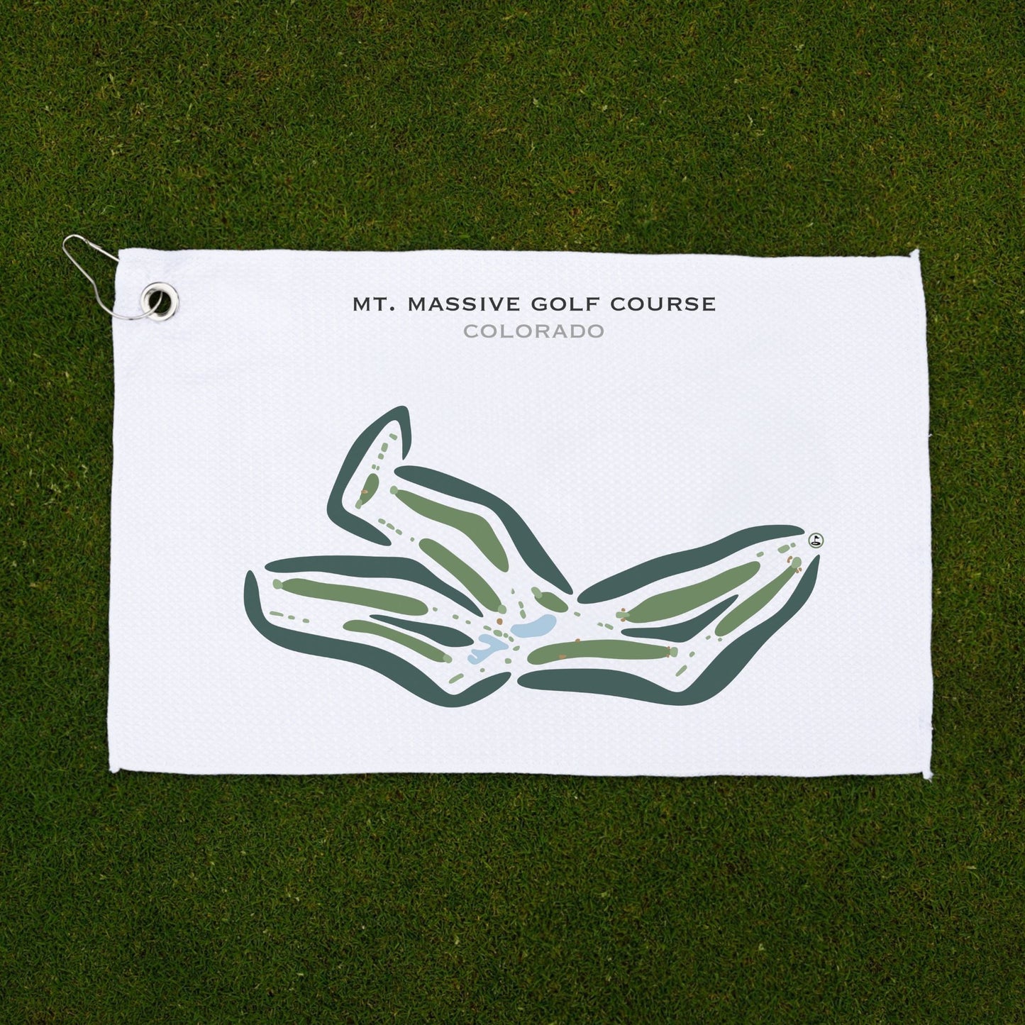 Mt. Massive Golf Course, Colorado - Printed Golf Courses