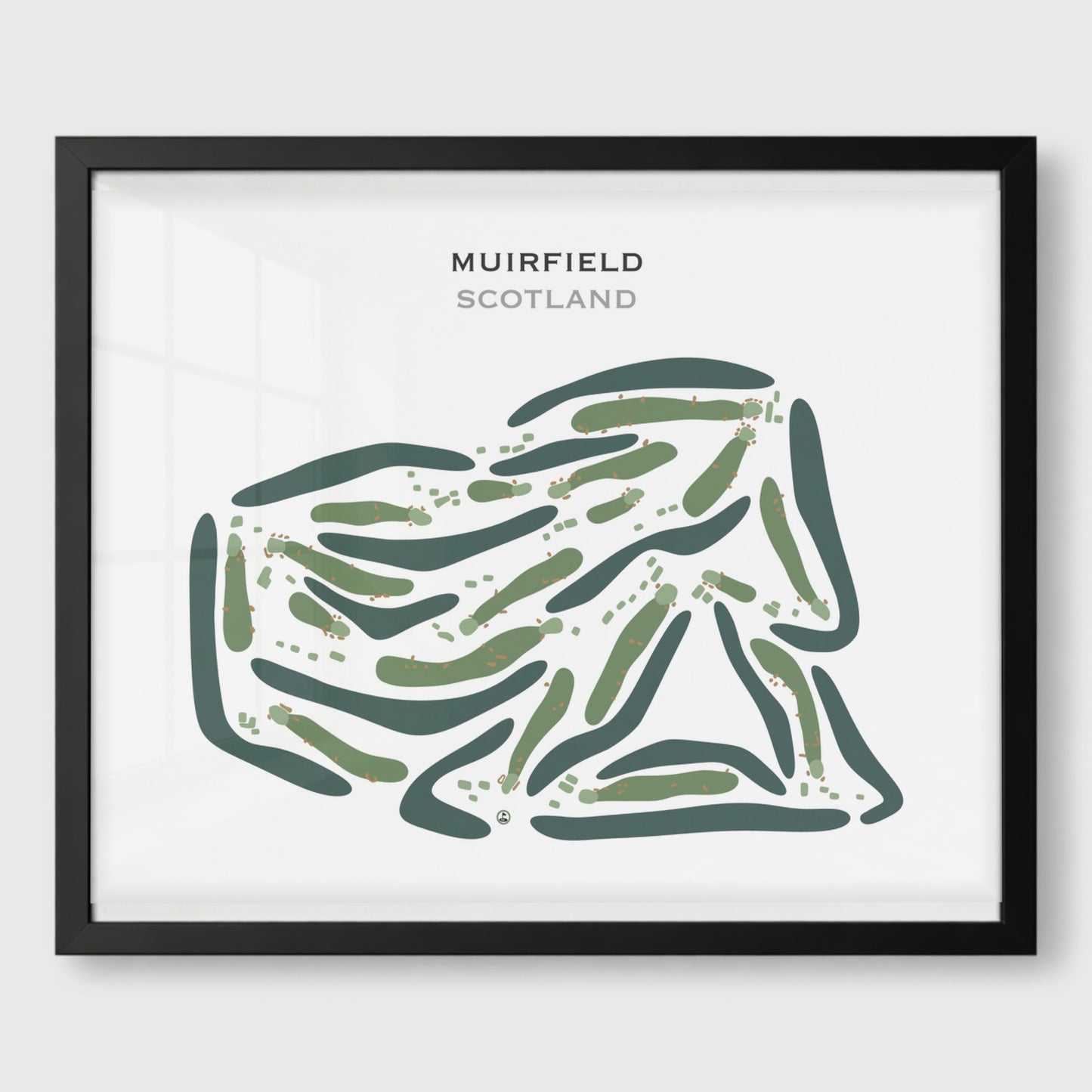 Muirfield, Scotland - Printed Golf Courses