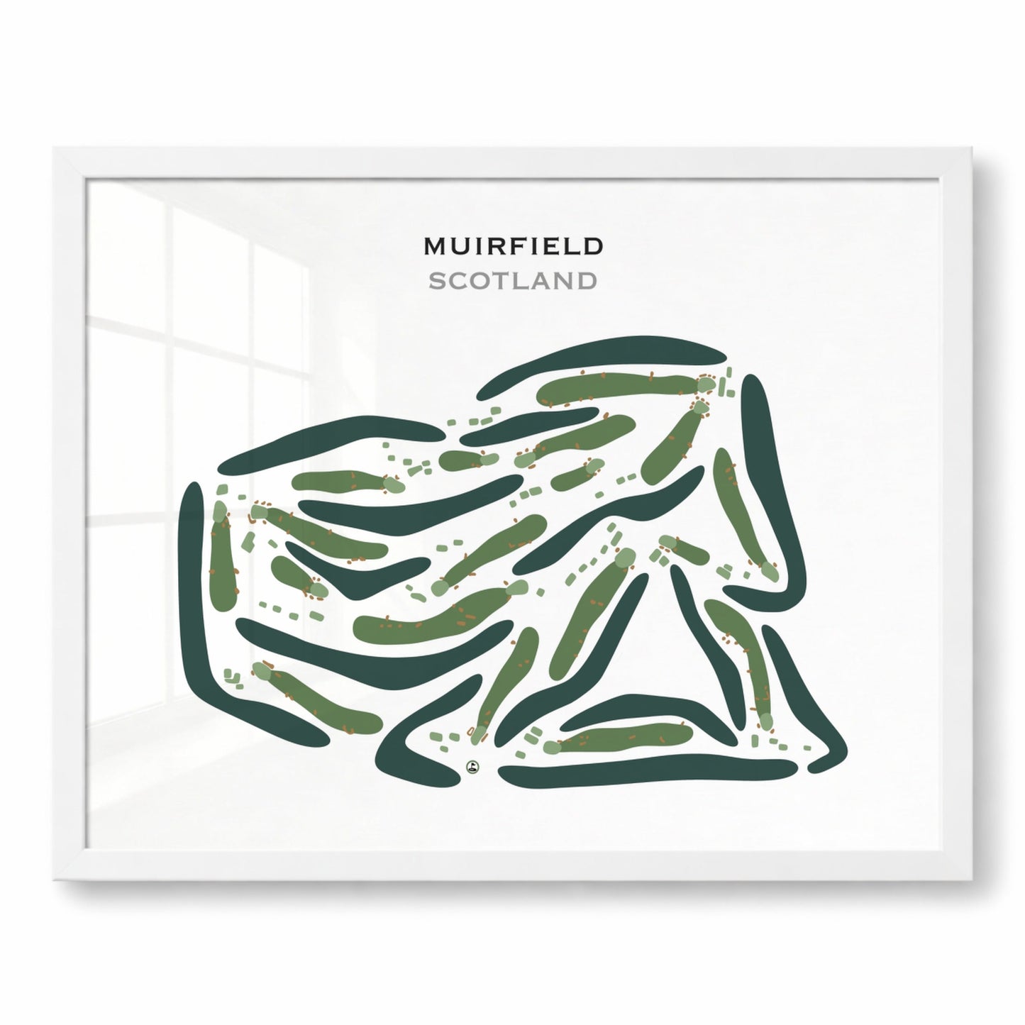 Muirfield, Scotland - Printed Golf Courses