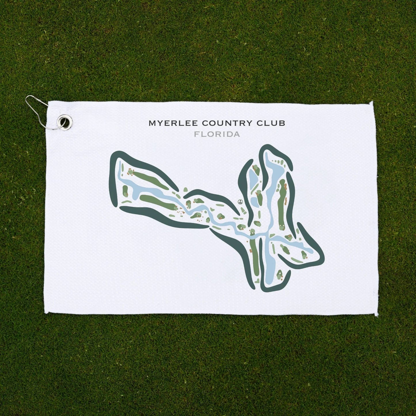 Myerlee Country Club, Florida - Printed Golf Courses