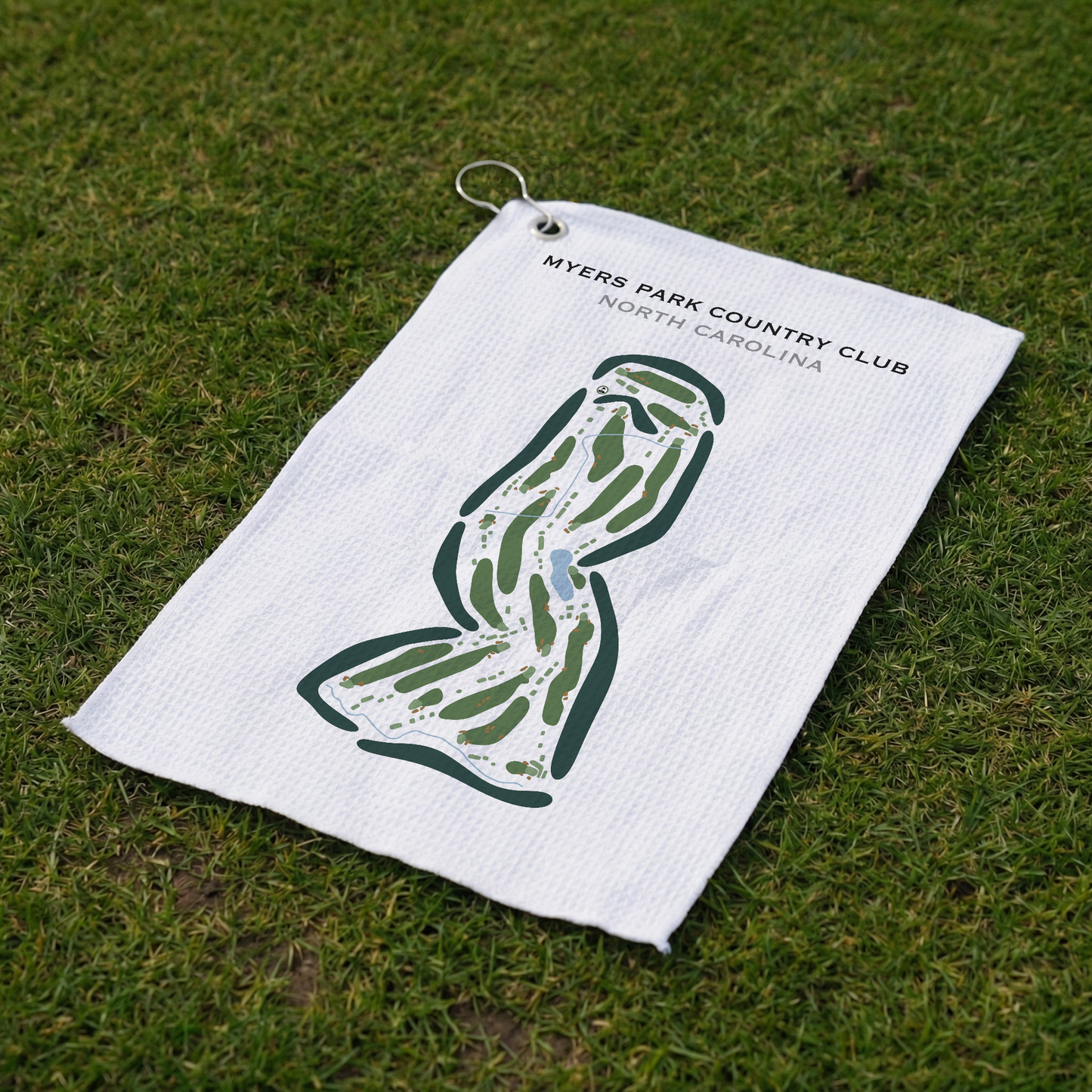 Myers Park Country Club, North Carolina - Printed Golf Courses
