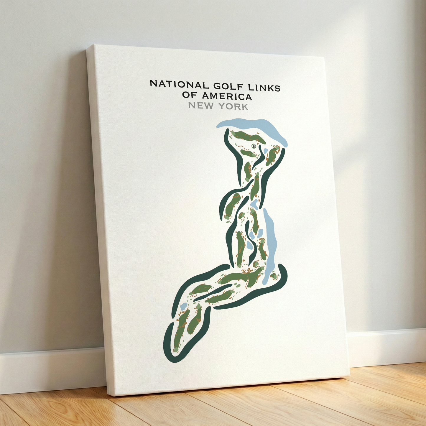 National Golf Links of America, New York - Printed Golf Courses