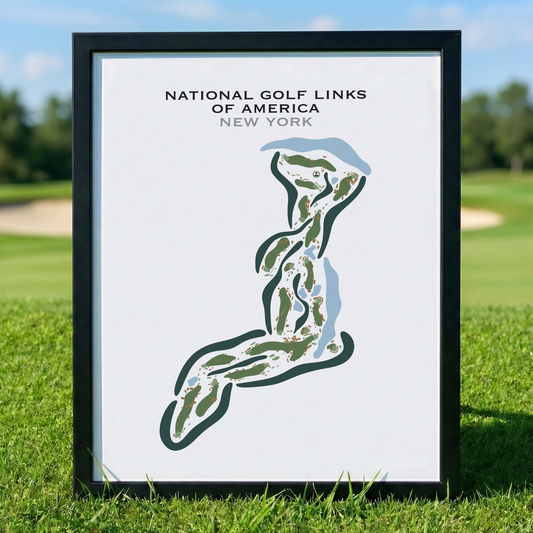 National Golf Links of America, New York - Printed Golf Courses