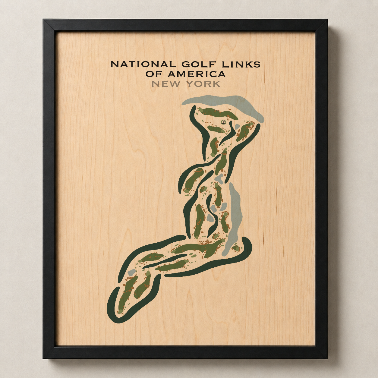 National Golf Links of America, New York - Printed Golf Courses