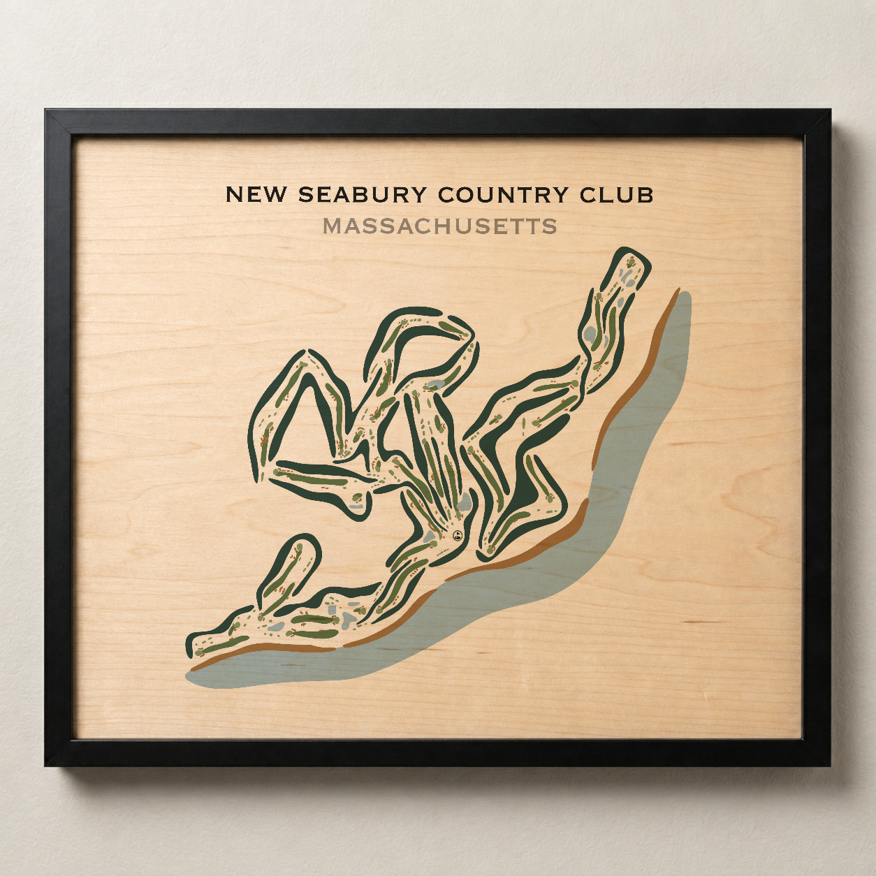 New Seabury Country Club, Massachusetts - Printed Golf Courses