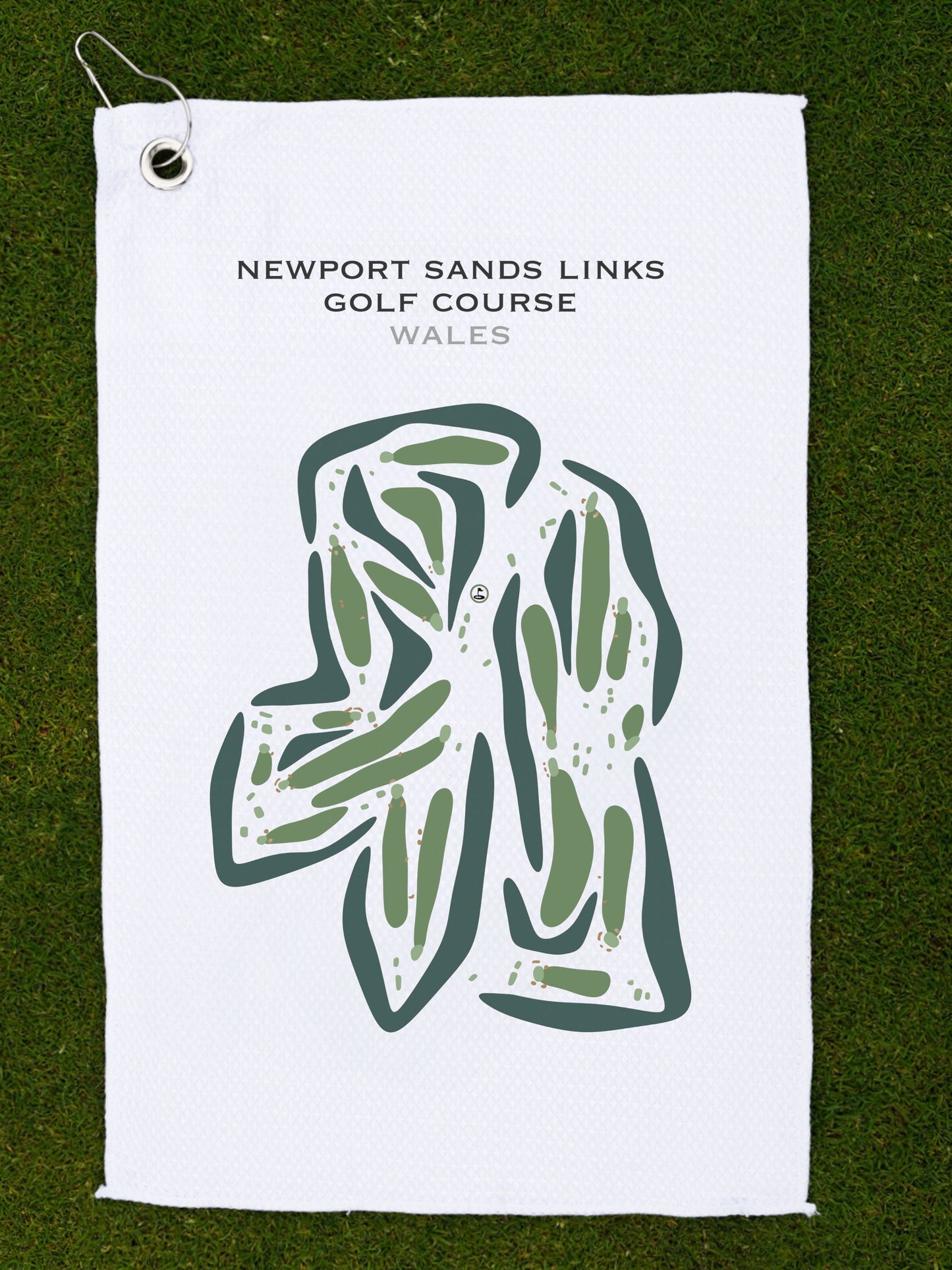 Newport Sands Links Golf Course, Wales - Printed Golf Courses