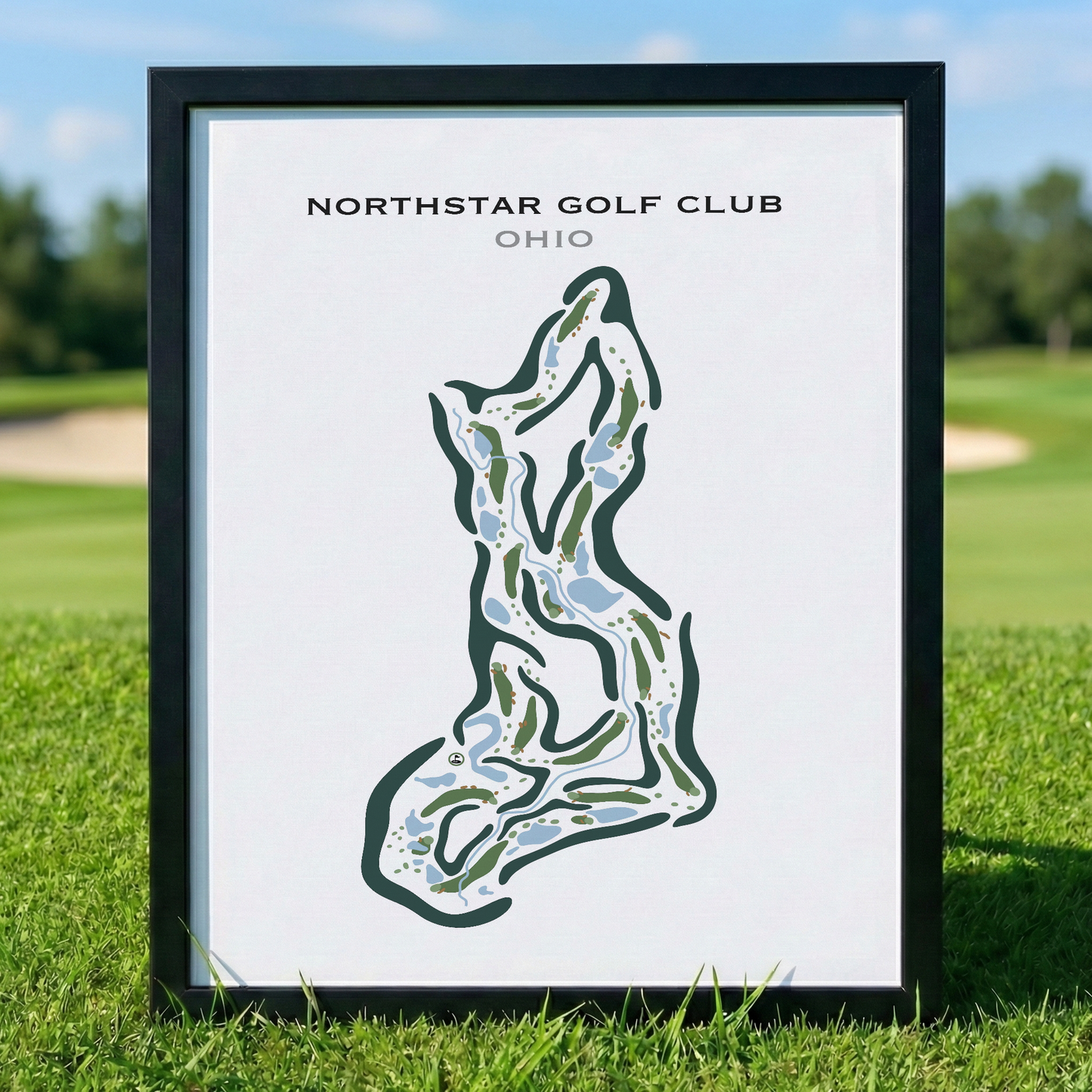 NorthStar Golf Club, Ohio - Printed Golf Courses