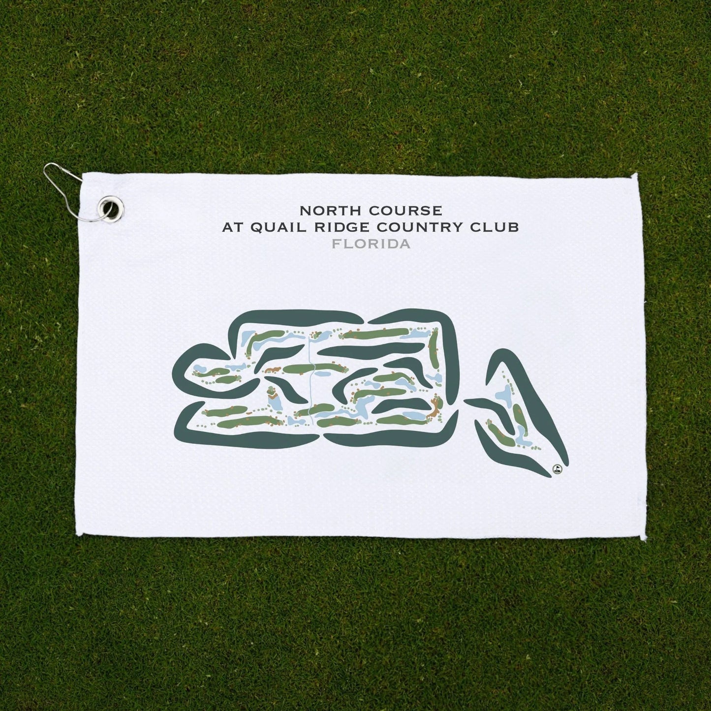 North Course at Quail Ridge Country Club, Florida (2024) - Printed Golf Courses