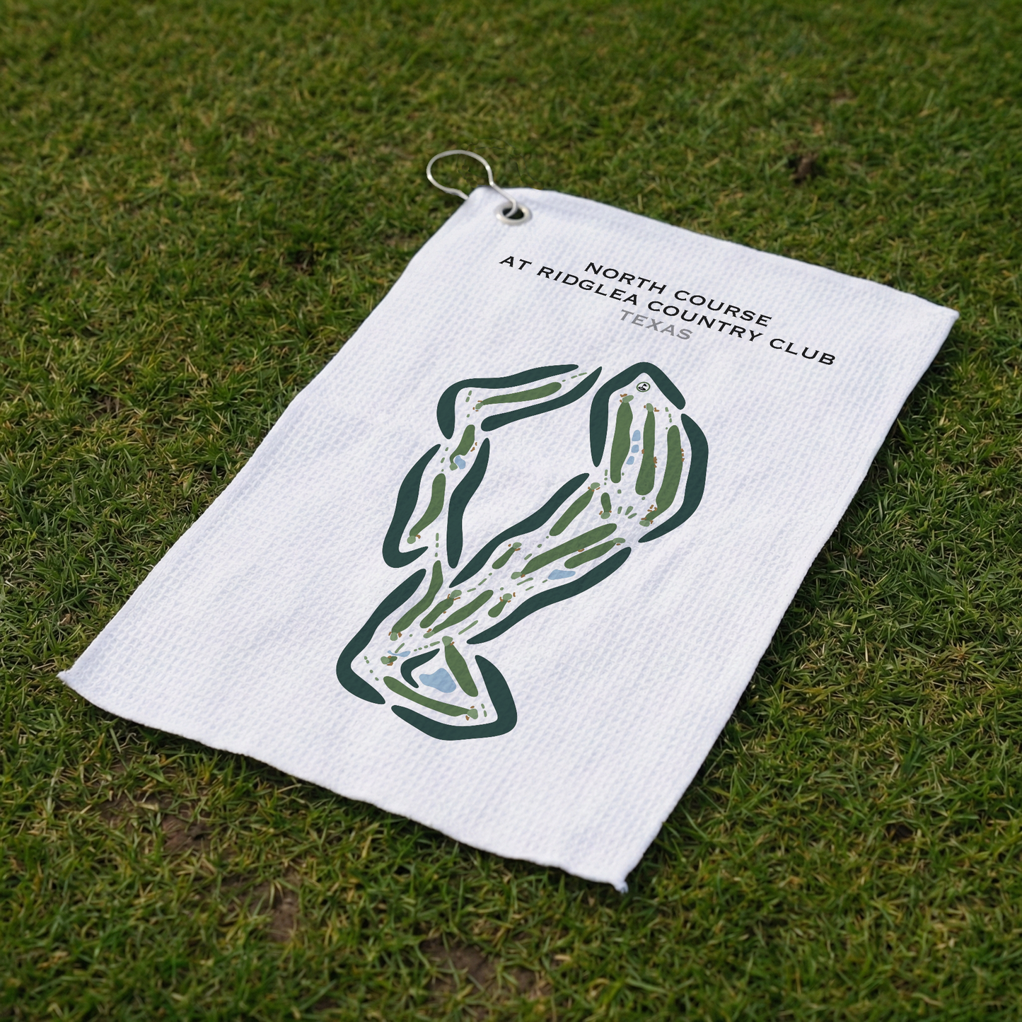 North Course at Ridglea Country Club, Texas - Printed Golf Courses
