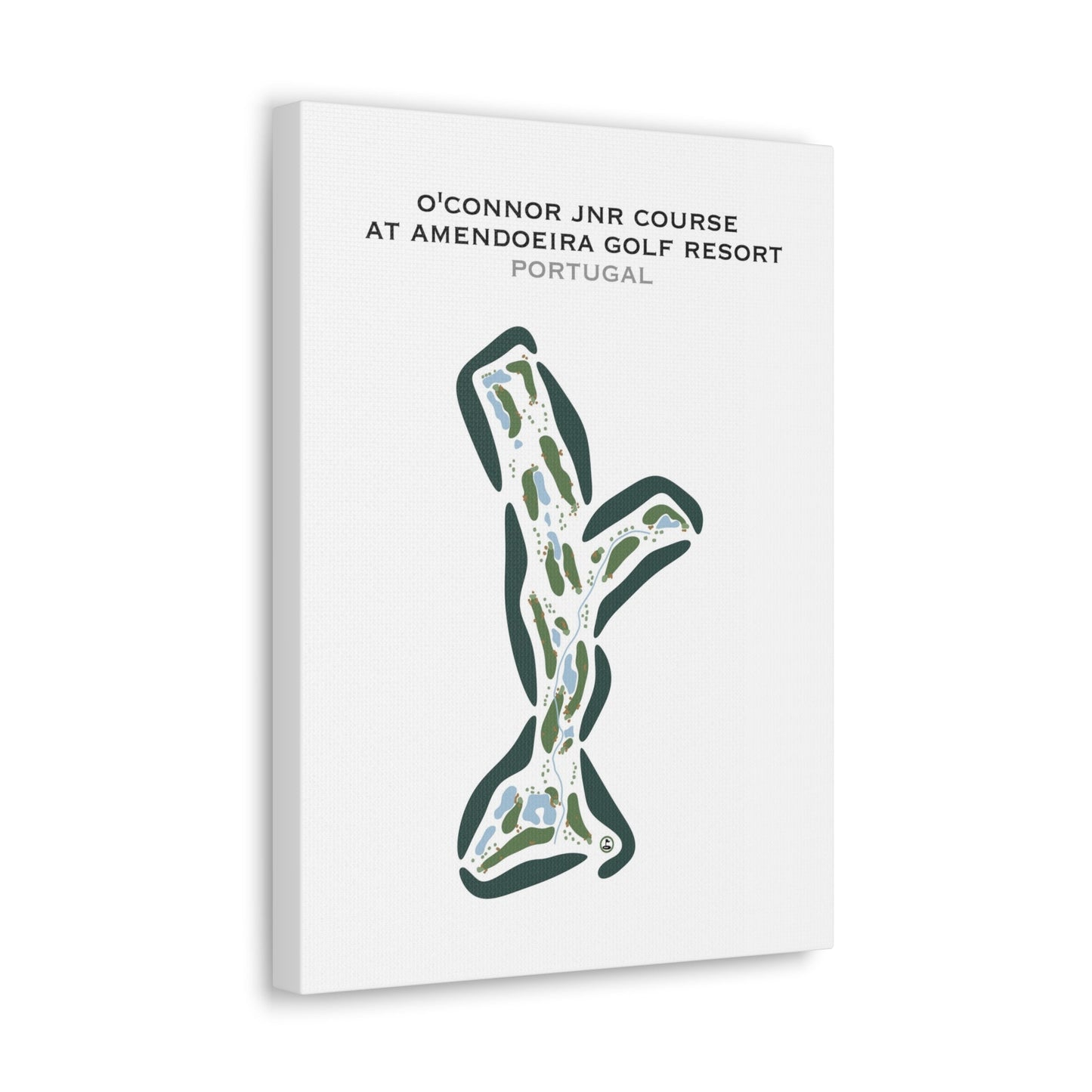O'Connor Jnr Course at Amendoeira Golf Resort, Portugal - Printed Golf Courses