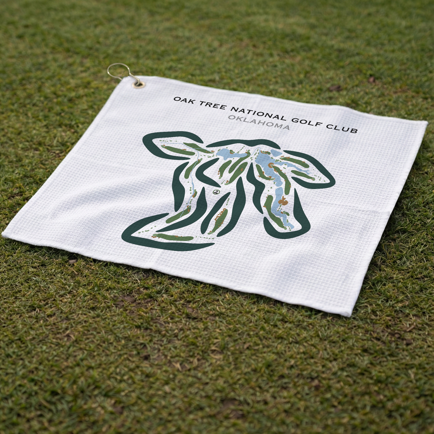 Oak Tree National, Oklahoma - Printed Golf Courses