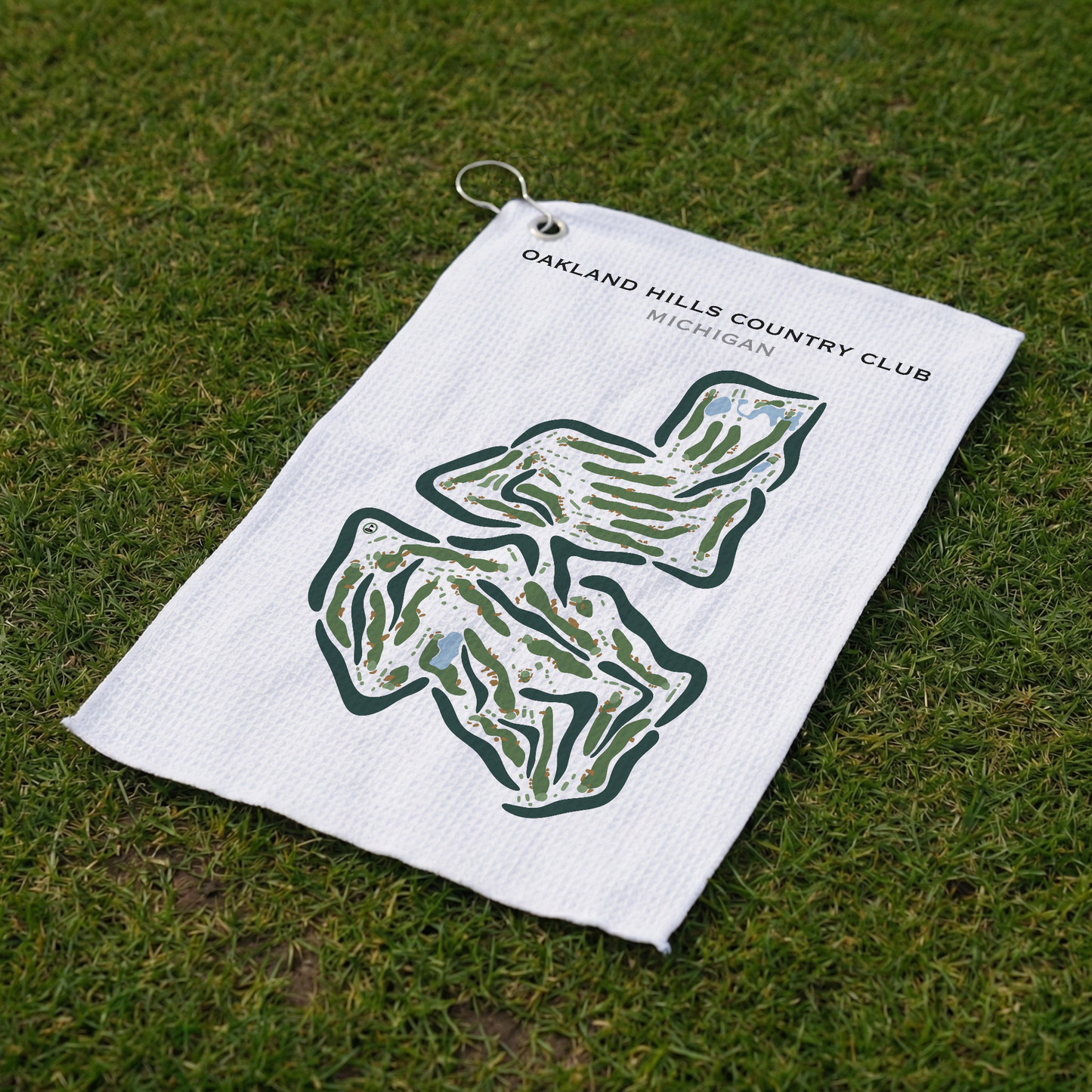 Oakland Hills Country Club, Michigan - Printed Golf Courses