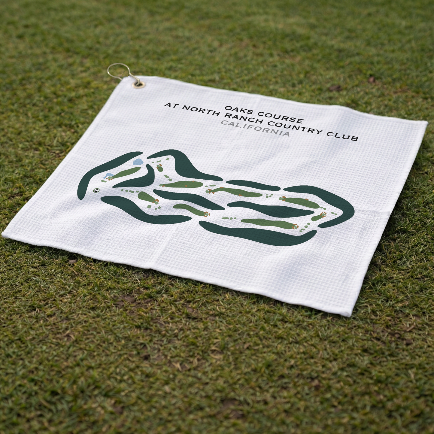 Oaks Course at North Ranch Country Club, California - Printed Golf Courses
