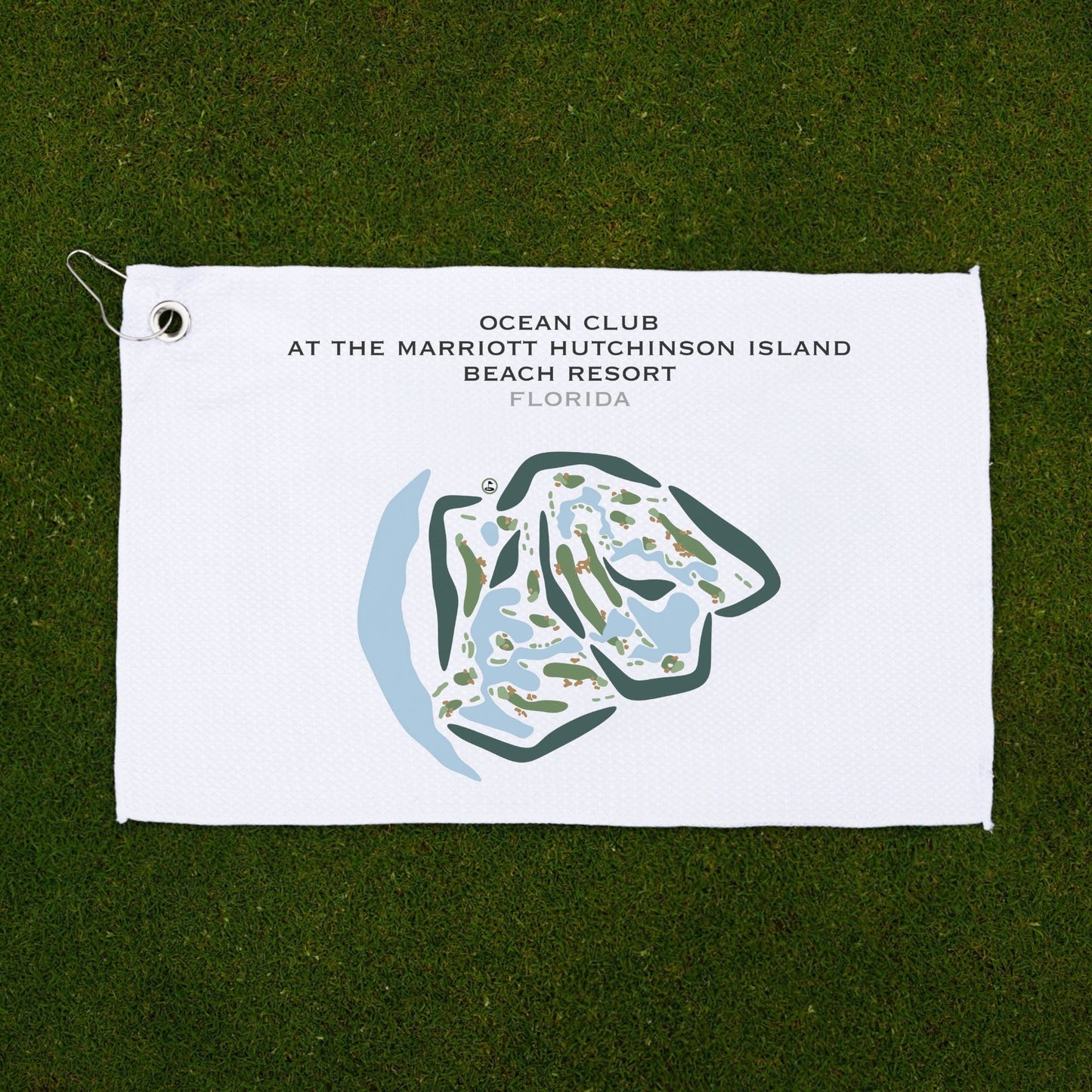 The Ocean Club at Marriott Hutchinson Island and Beach Resort, Florida - Printed Golf Courses