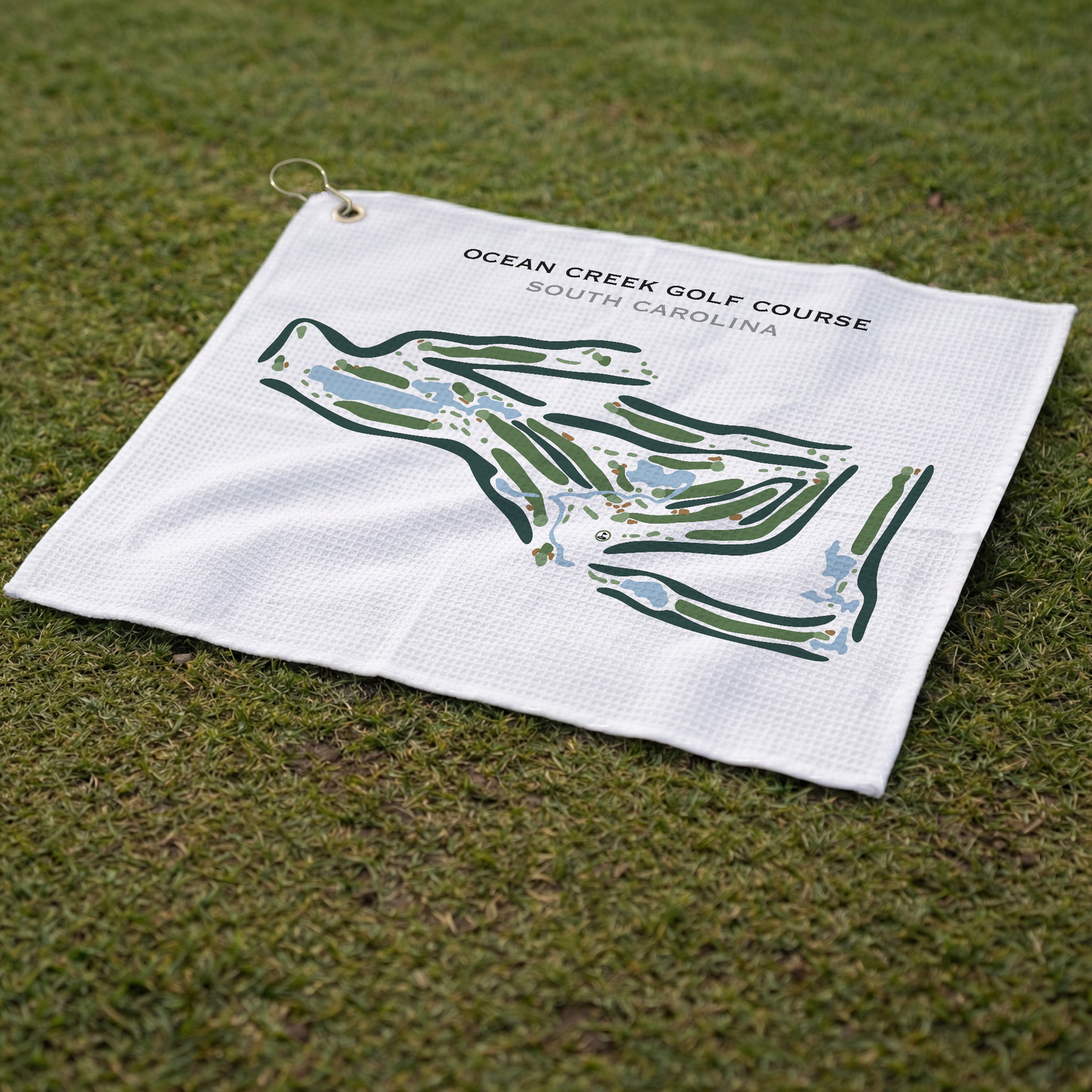 Ocean Creek Golf Course, South Carolina - Printed Golf Course
