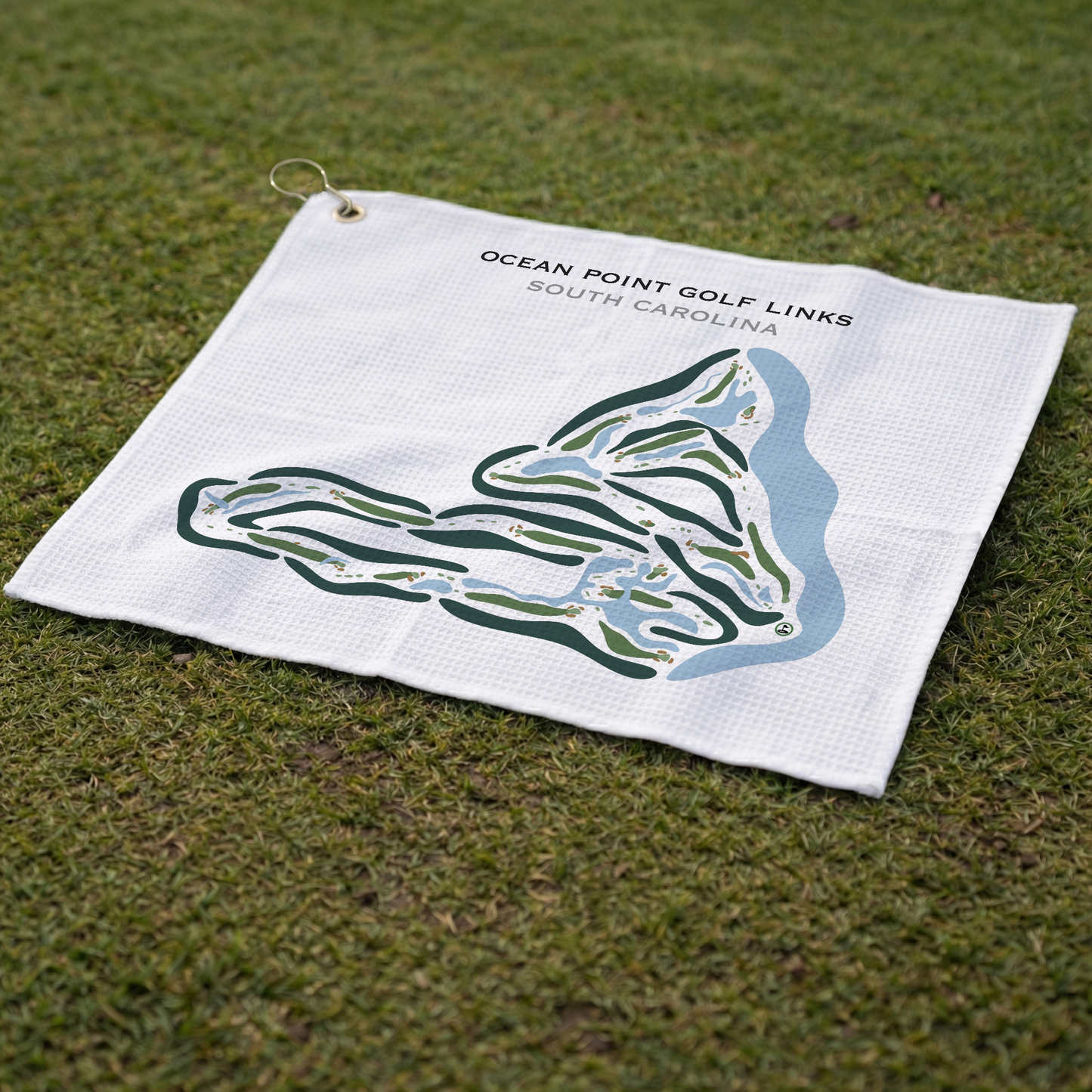 Ocean Point Golf Course, South Carolina - Printed Golf Courses