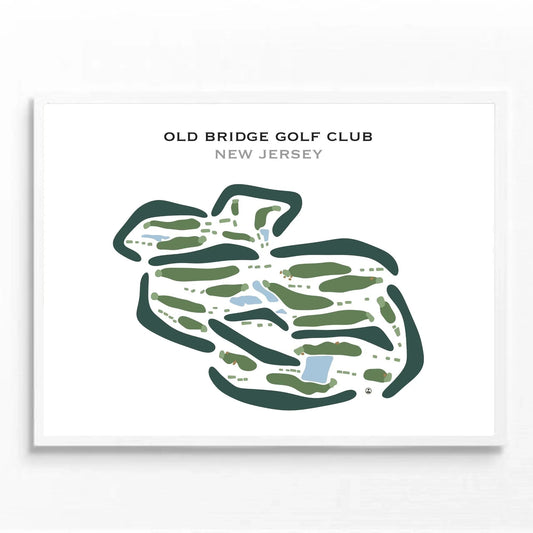 Old Bridge Golf Club, New Jersey - Printed Golf Courses