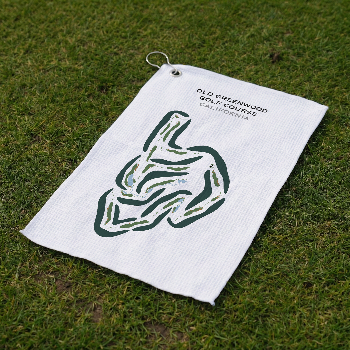 Old Greenwood Golf Course, California - Printed Golf Courses