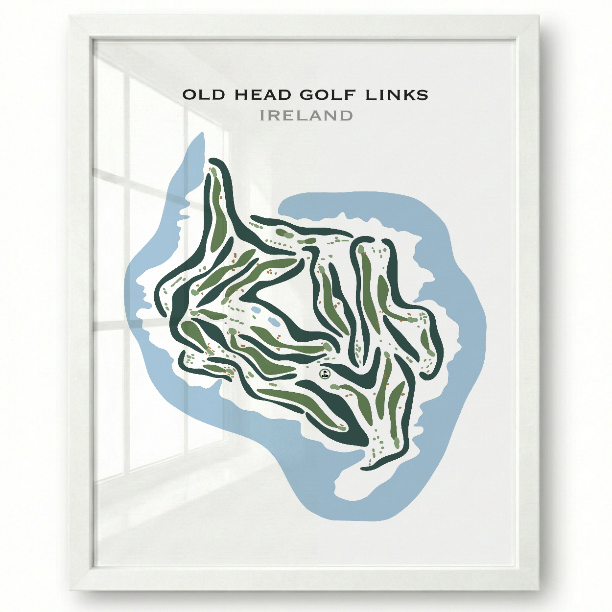 Old Head Golf Links, Ireland - Printed Golf Courses