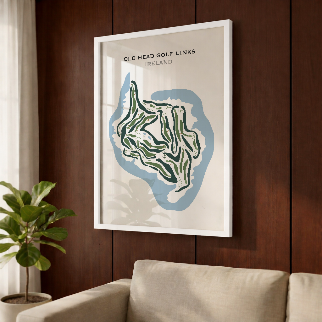 Old Head Golf Links, Ireland - Printed Golf Courses