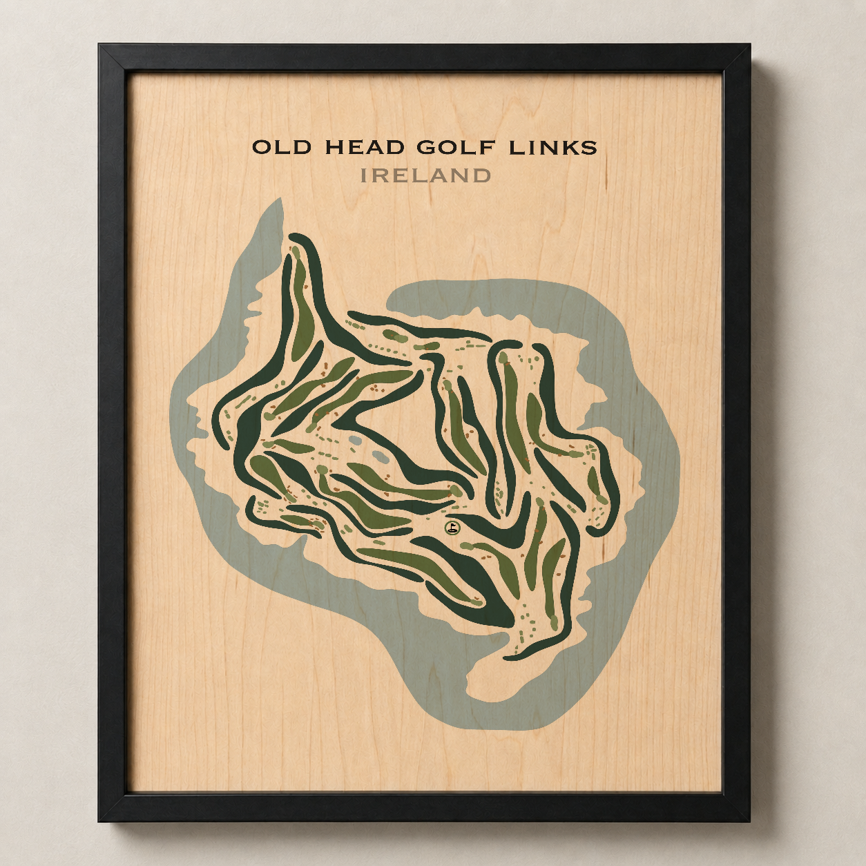 Old Head Golf Links, Ireland - Printed Golf Courses