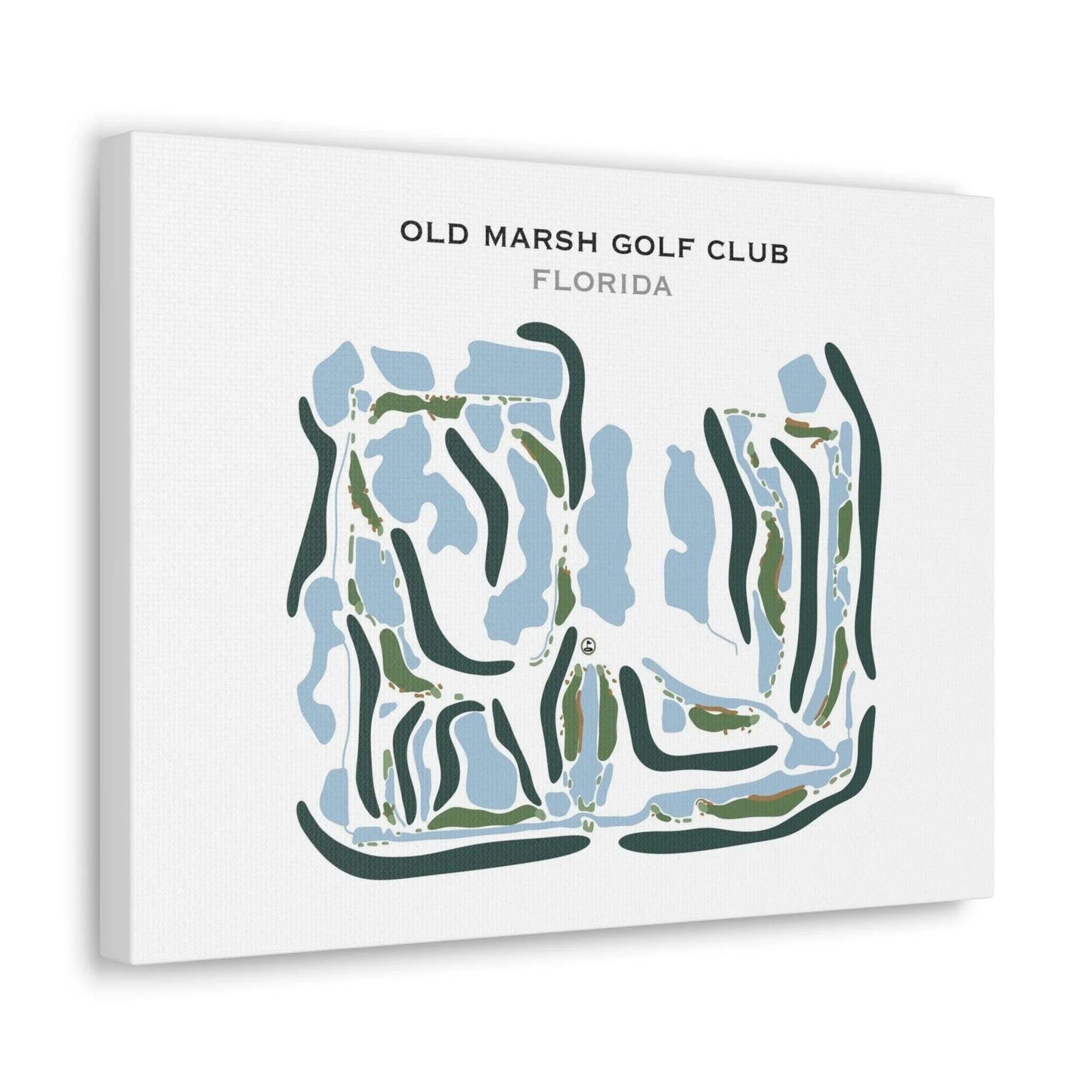 Old Marsh Golf Club, Florida - Printed Golf Course