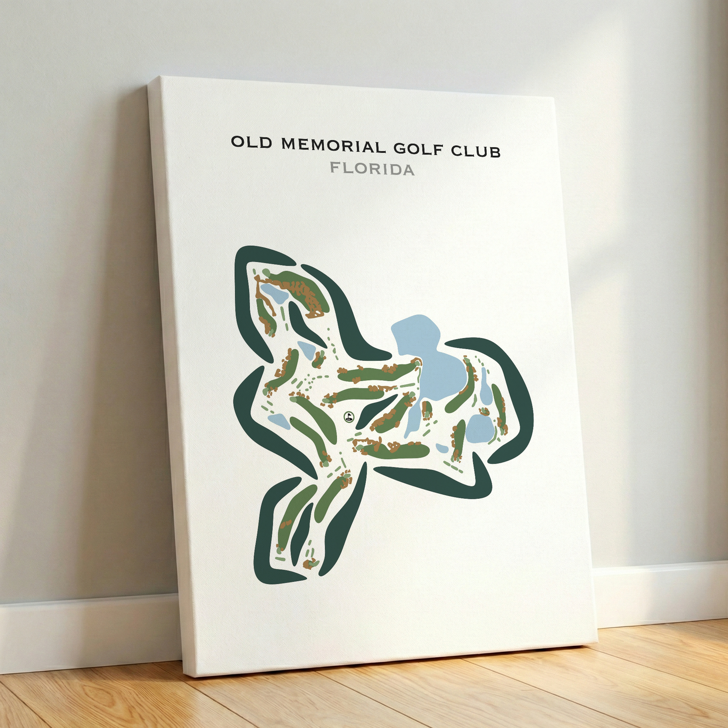 Old Memorial Golf Club, Florida - Printed Golf Courses