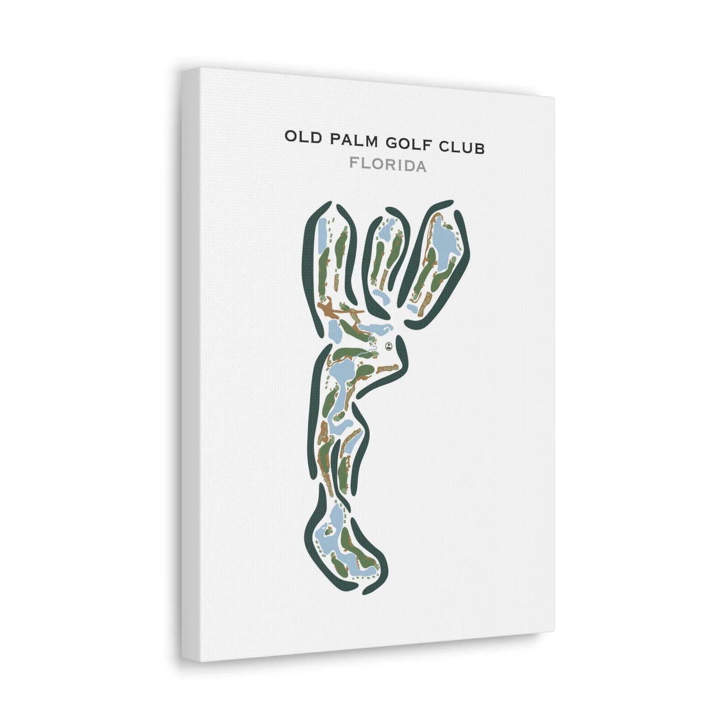 Old Palm Golf Club, Florida - Printed Golf Course