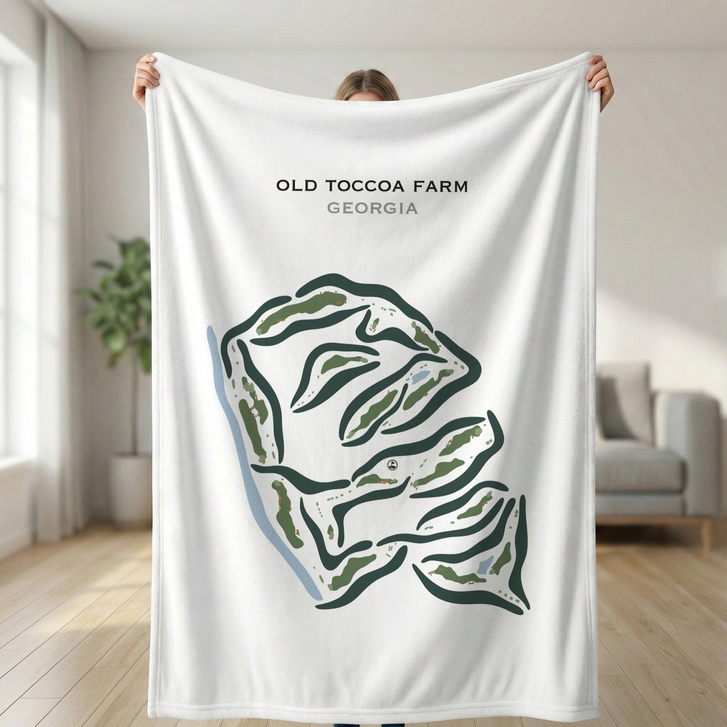 Old Toccoa Farm, Georgia - Printed Golf Courses