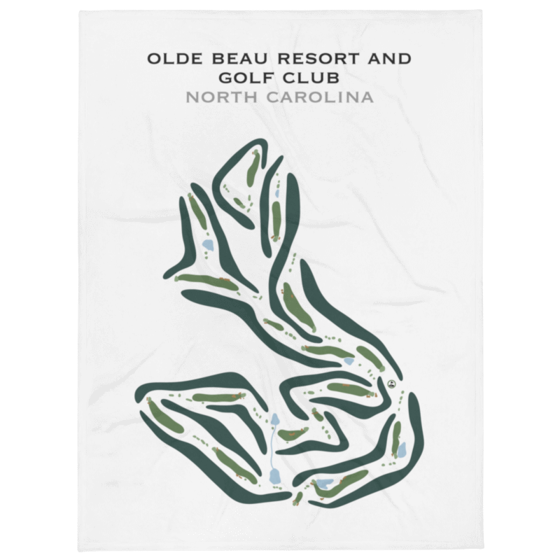 Olde Beau Resort & Golf Club, North Carolina - Printed Golf Courses