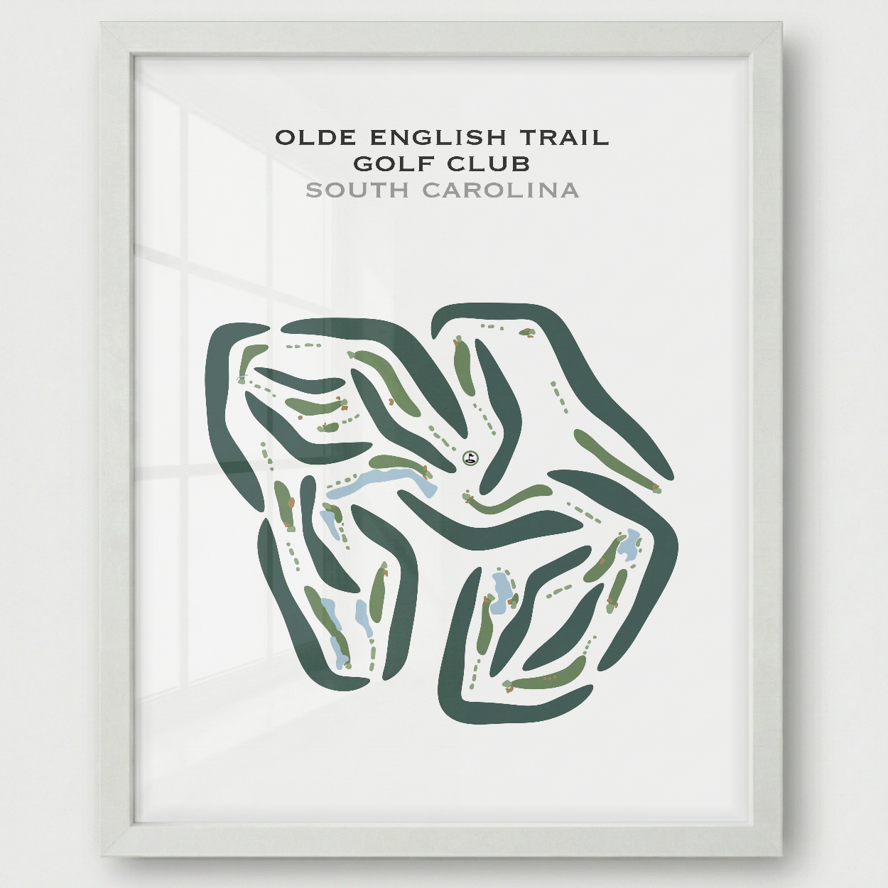 Olde English Trail Golf Club, South Carolina - Printed Golf Courses