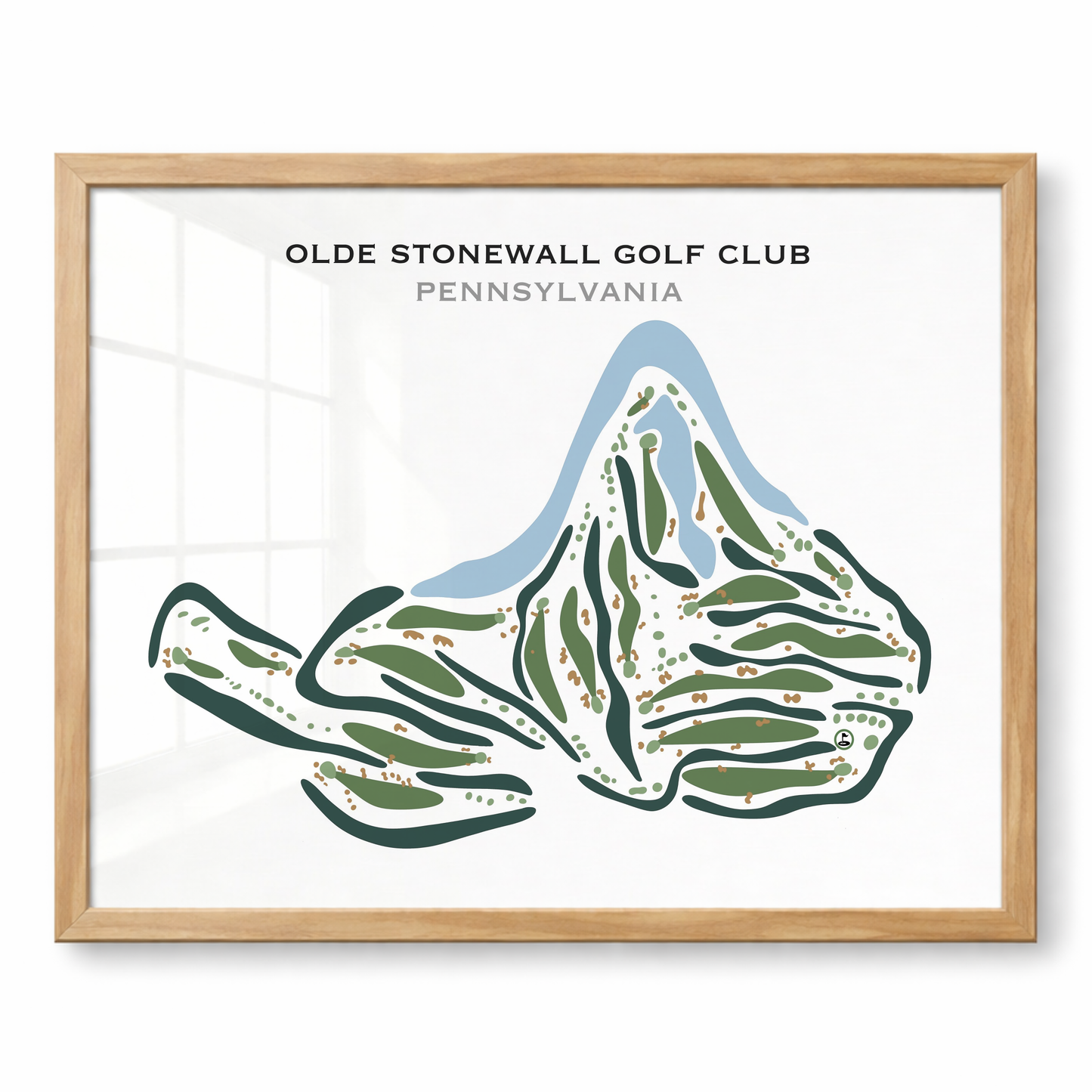 Olde Stonewall Golf Club, Pennsylvania - Printed Golf Courses