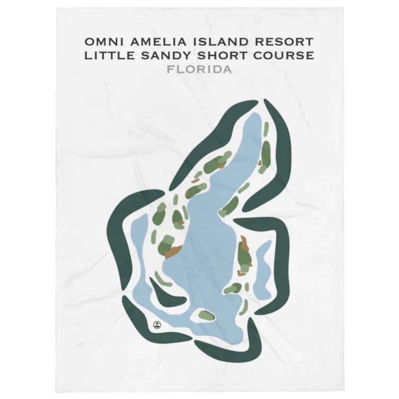 Omni Amelia Island Resort - Little Sandy Short Course Amelia Island, Florida - Printed Golf Courses