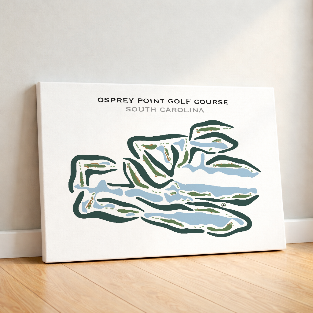 Osprey Point Golf Course, South Carolina - Printed Golf Courses