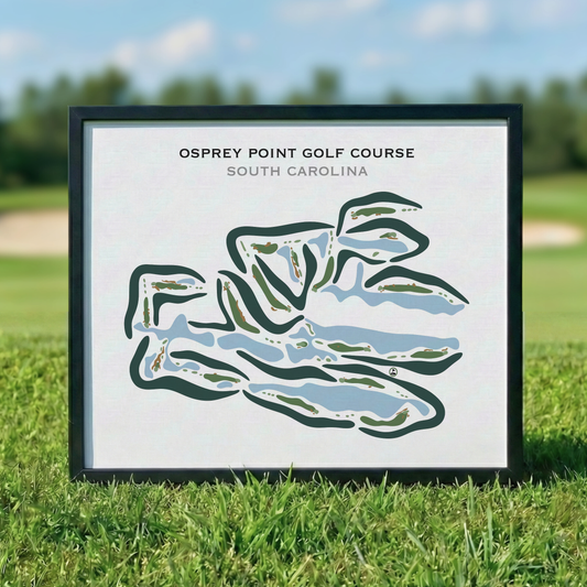 Osprey Point Golf Course, South Carolina - Printed Golf Courses