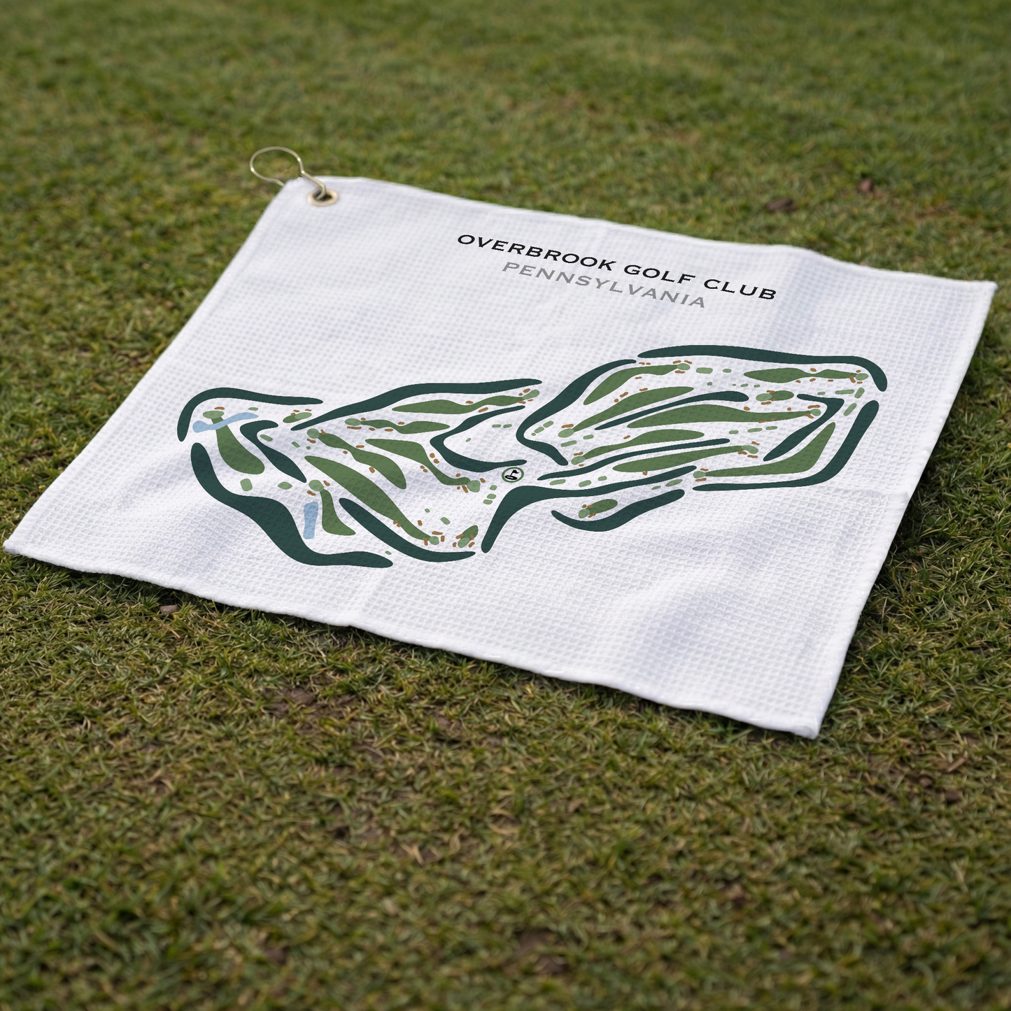 Overbrook Golf Club, Pennsylvania - Printed Golf Courses