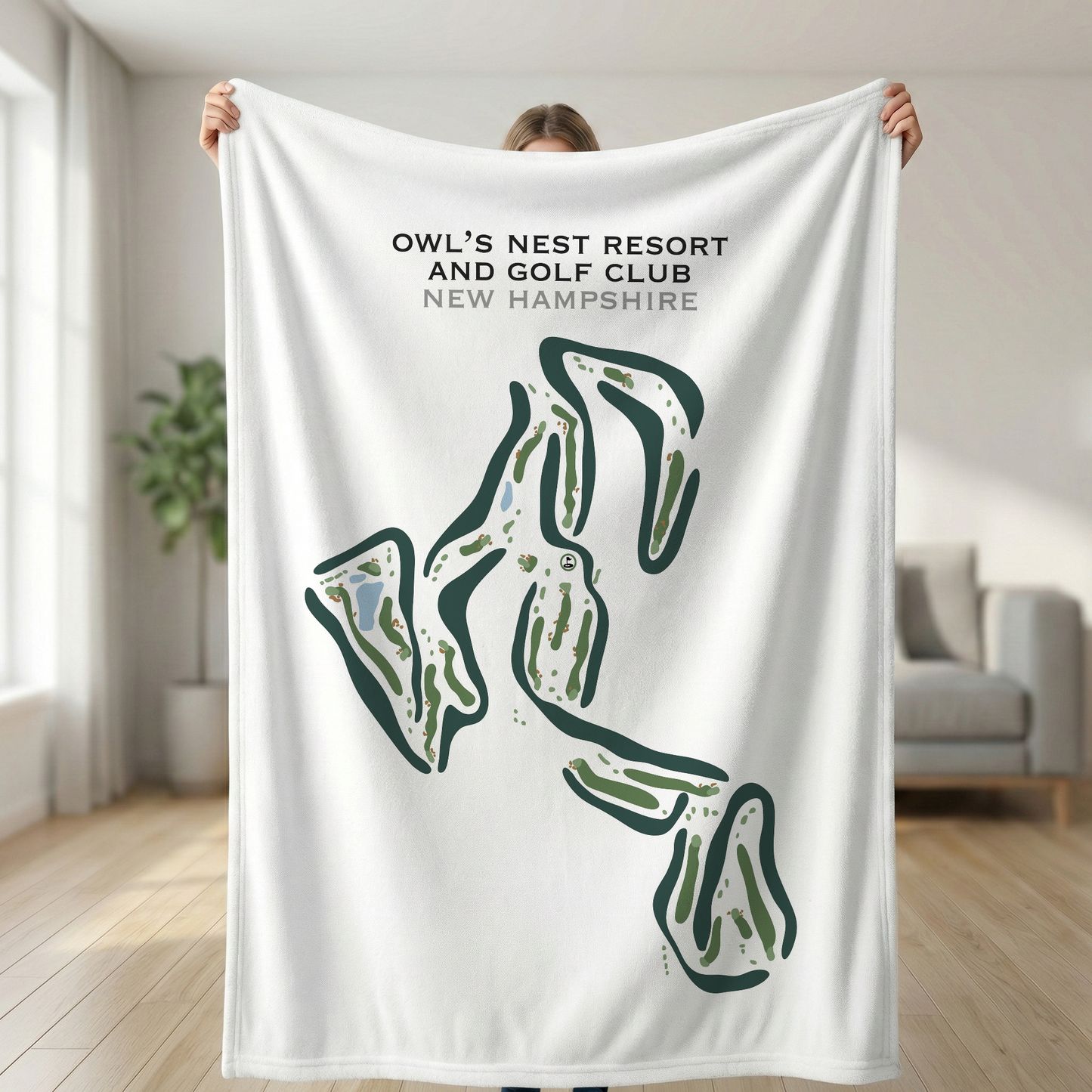 Owl's Nest Resort & Golf Club, New Hampshire - Printed Golf Courses
