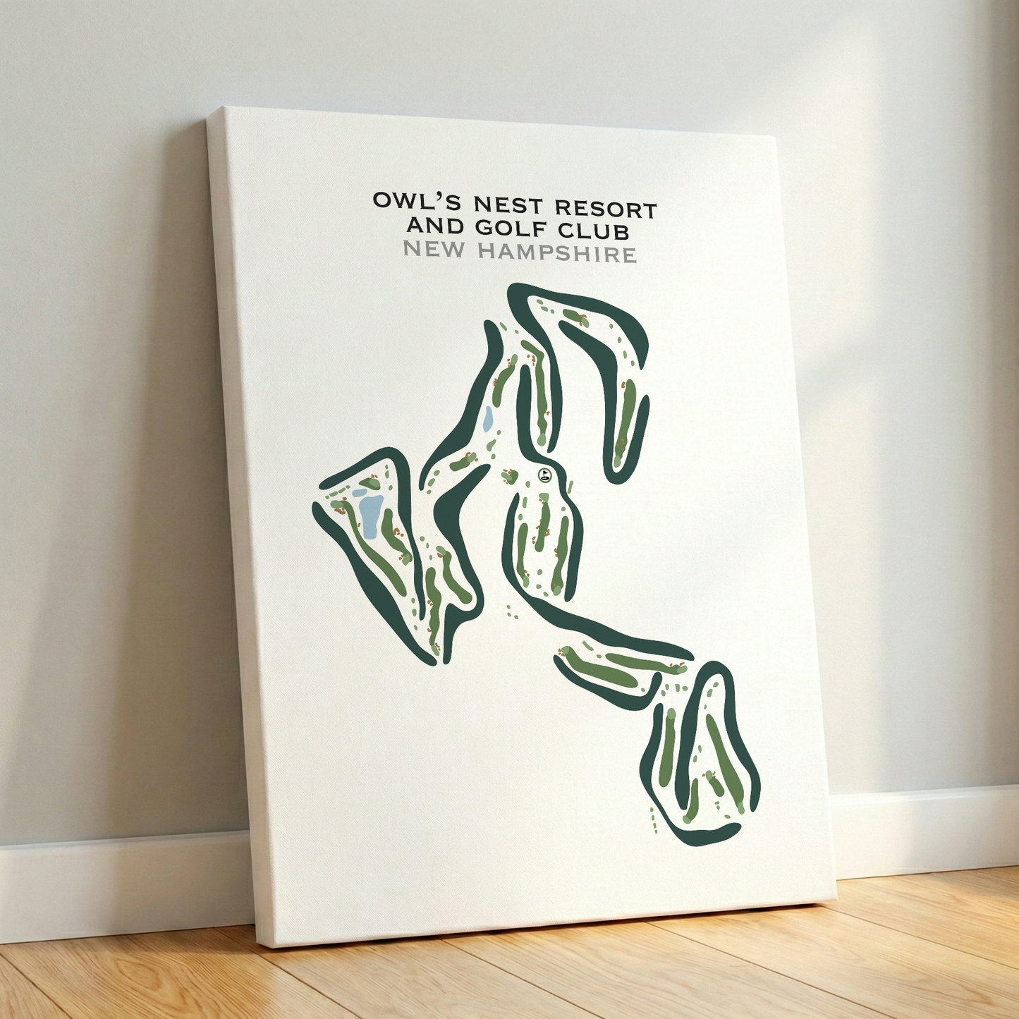 Owl's Nest Resort & Golf Club, New Hampshire - Printed Golf Courses