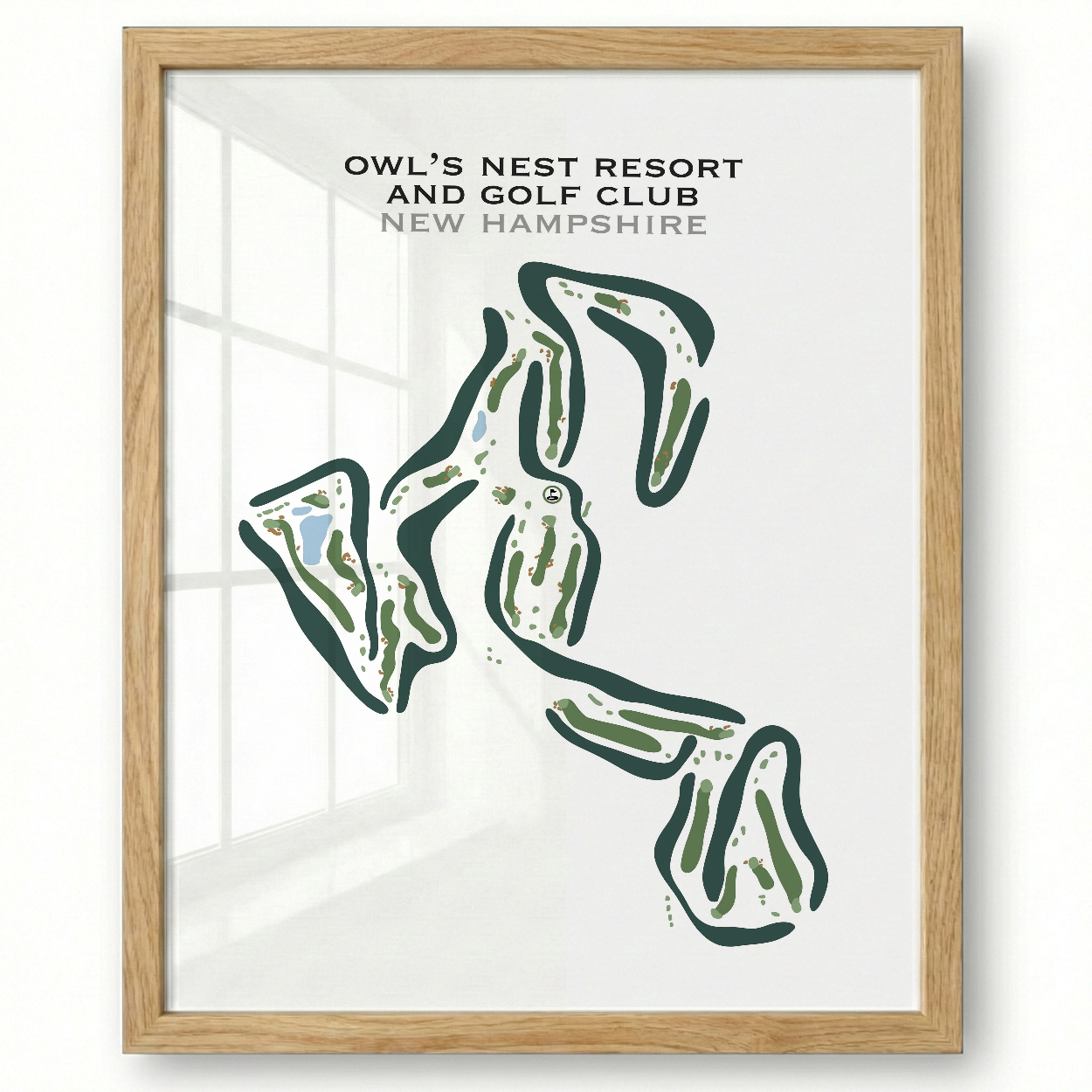 Owl's Nest Resort & Golf Club, New Hampshire - Printed Golf Courses