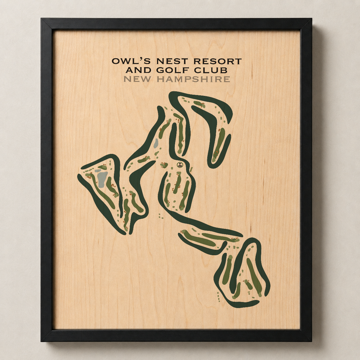 Owl's Nest Resort & Golf Club, New Hampshire - Printed Golf Courses