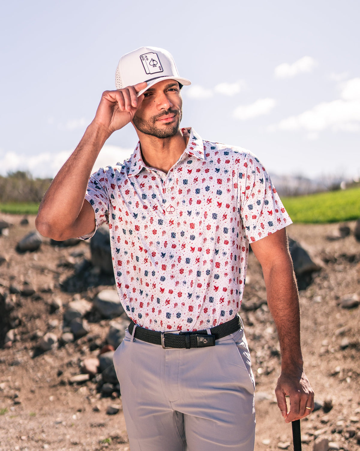 American Traditional Golf Polo
