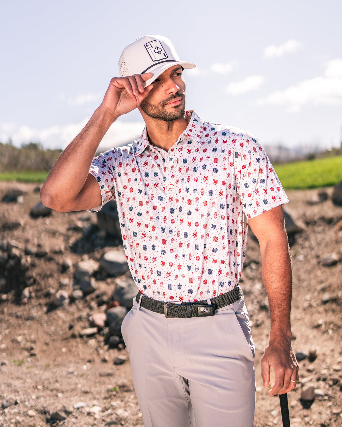 American Traditional Golf Polo