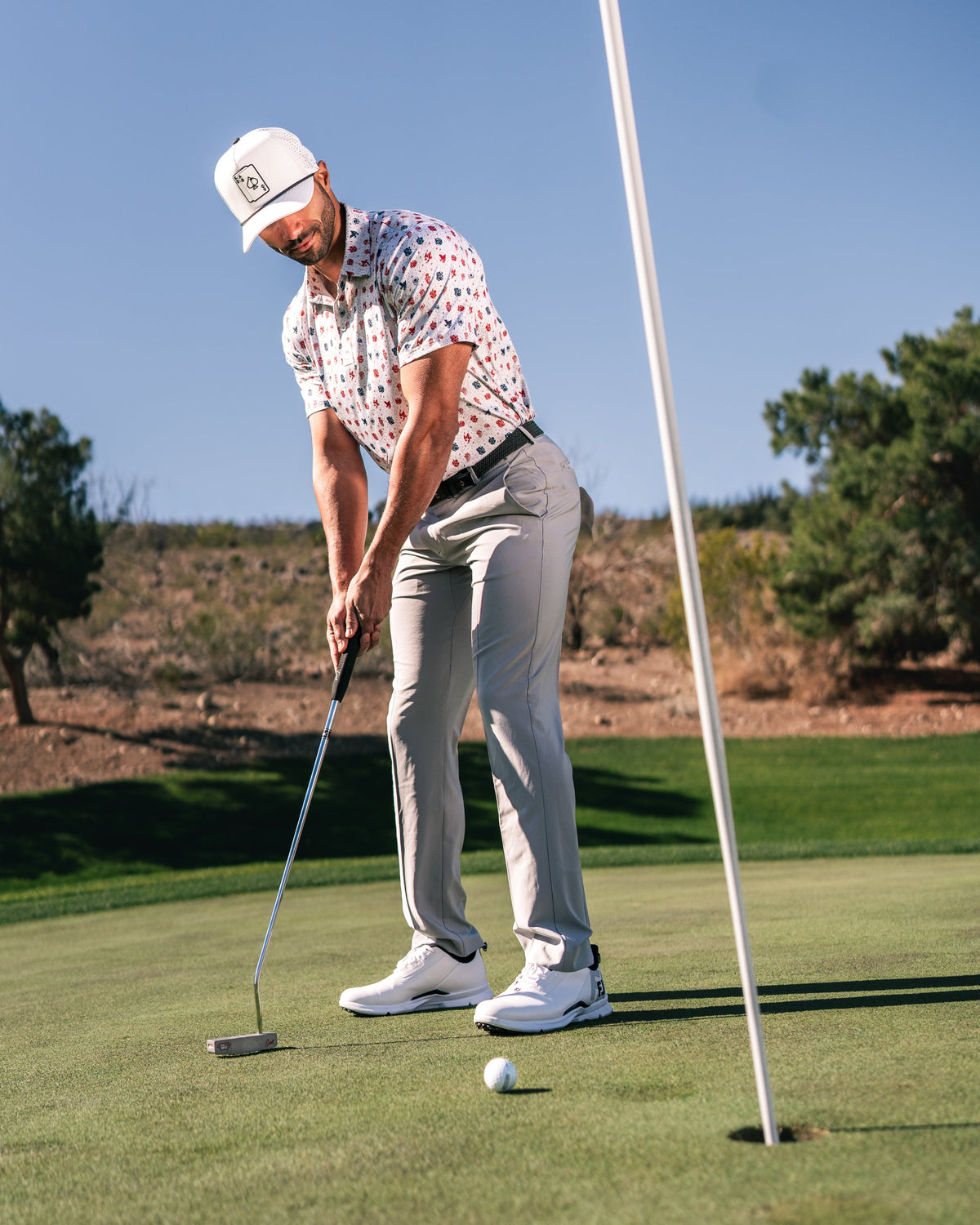 American Traditional Golf Polo