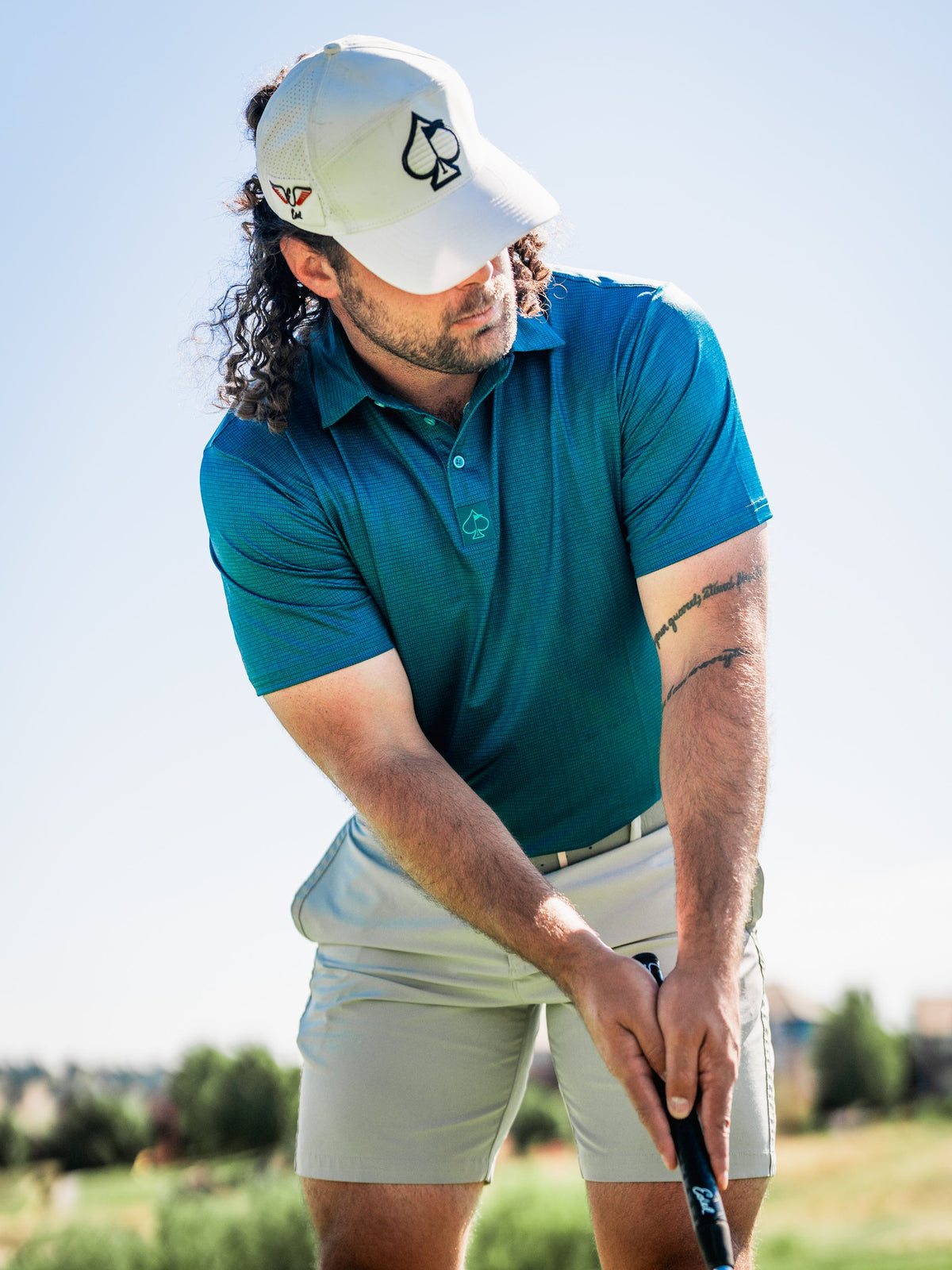 Binary Code Golf Polo
